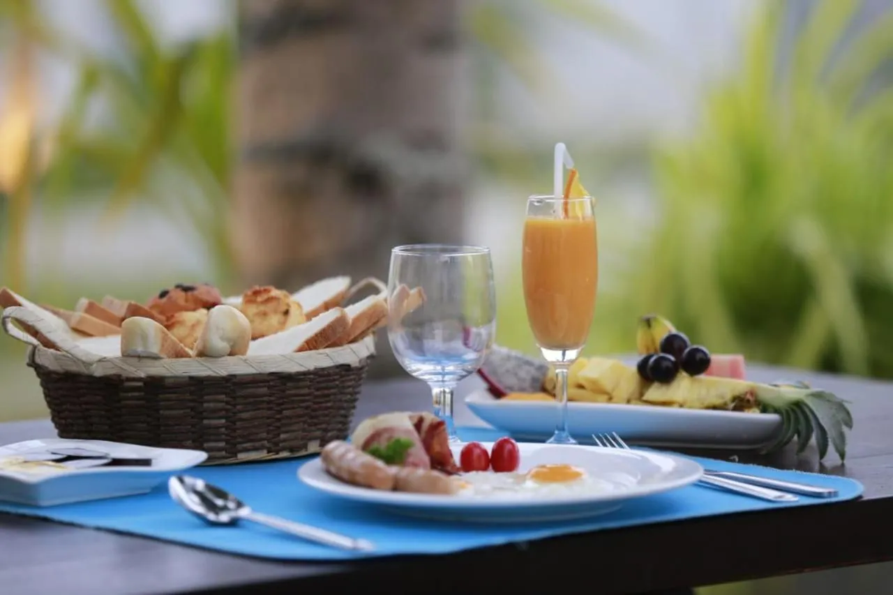 Food and drinks in Olu Ayurveda Beach Resort