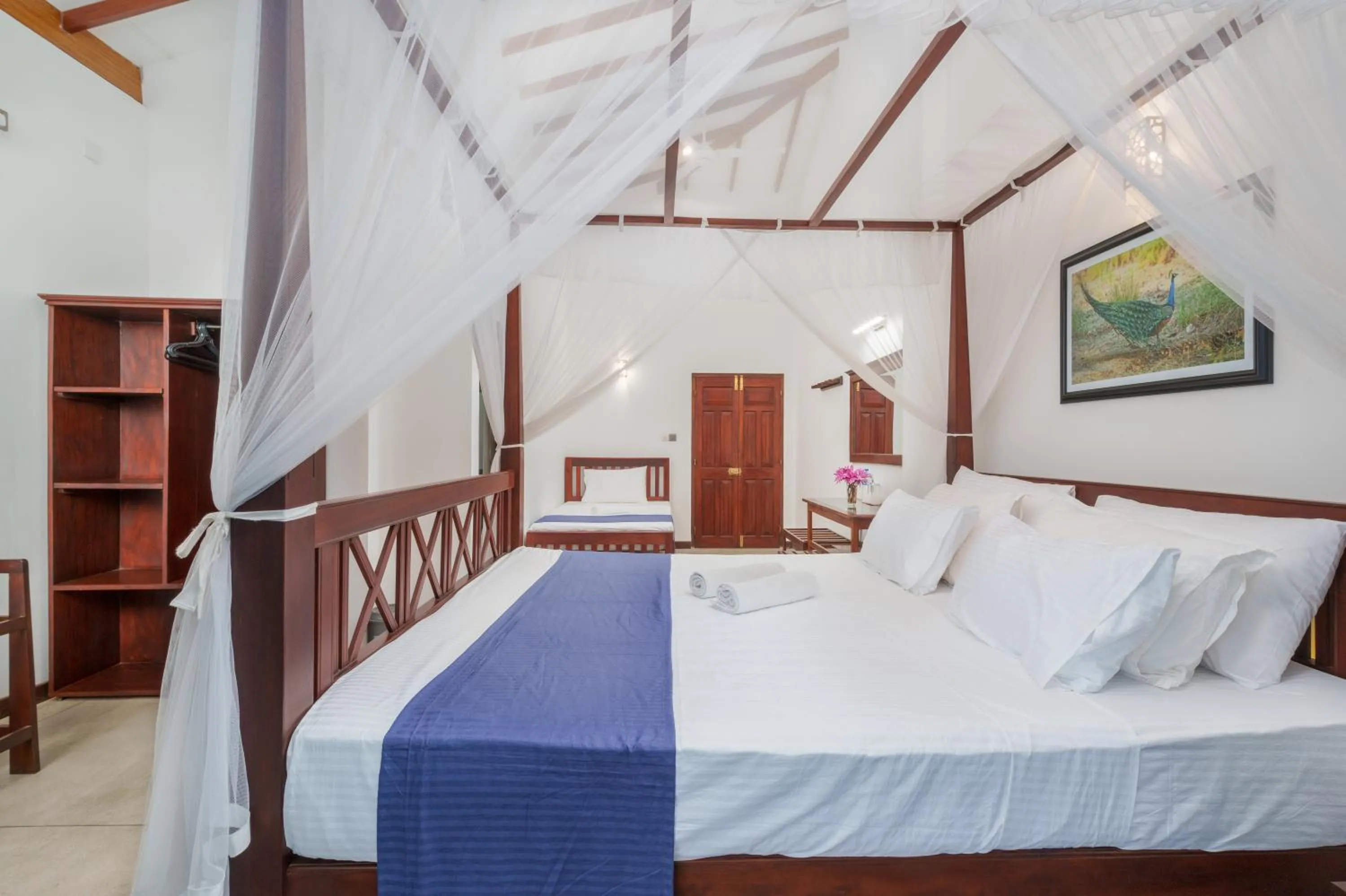 Bedroom, Bed in Olu Ayurveda Beach Resort