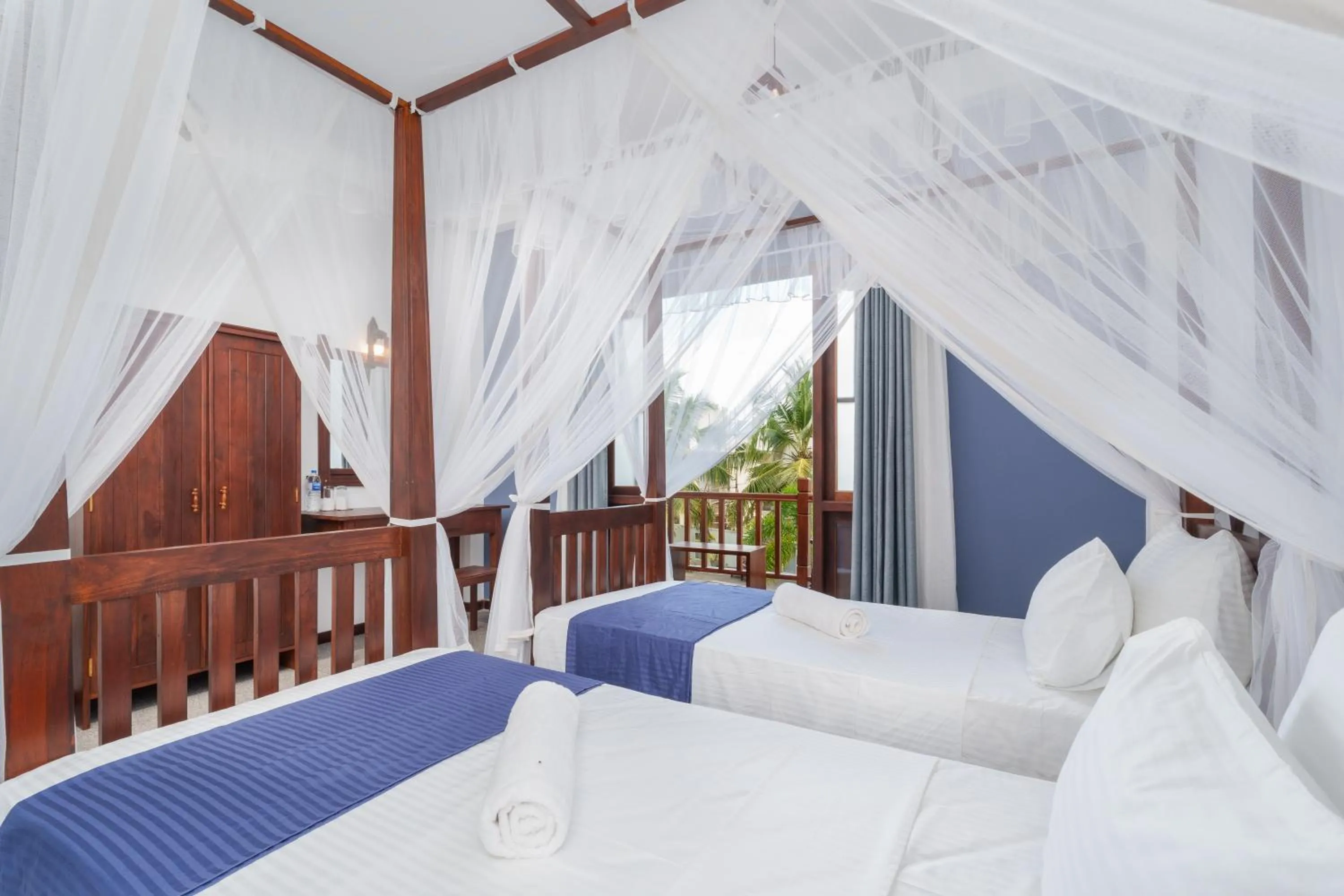 Bedroom, Bed in Olu Ayurveda Beach Resort