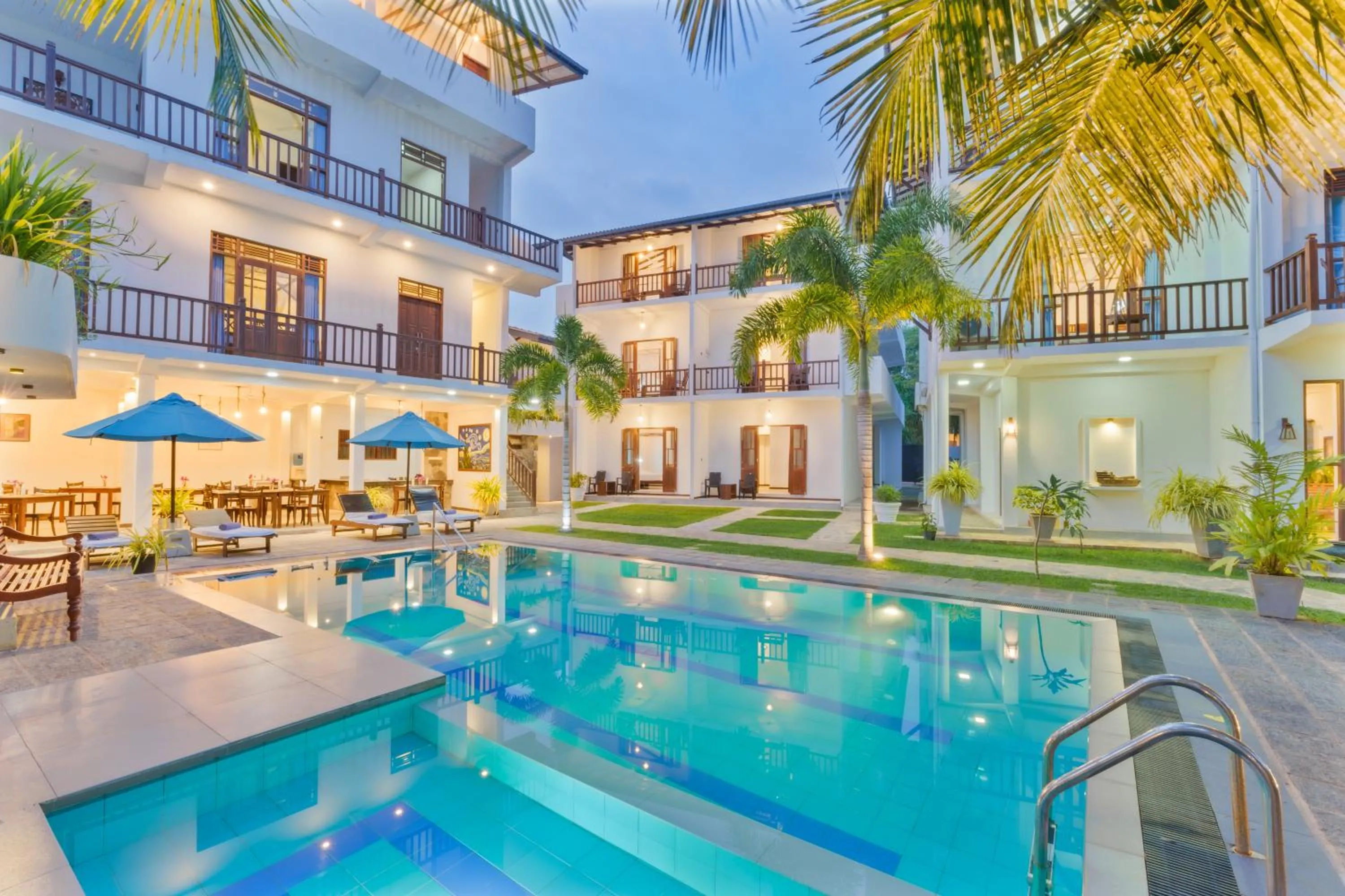 Property building in Olu Ayurveda Beach Resort