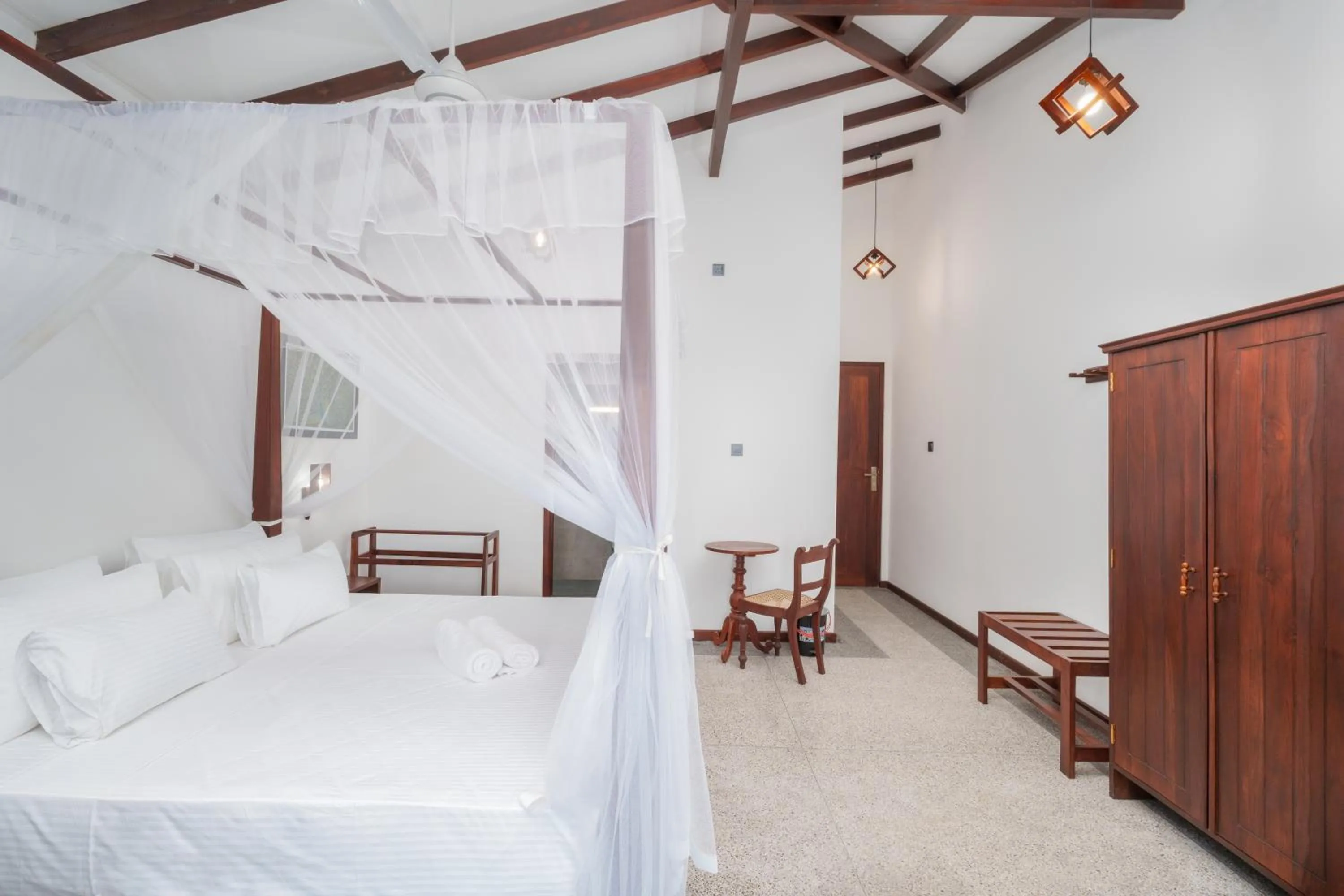 Bedroom, Bed in Olu Ayurveda Beach Resort