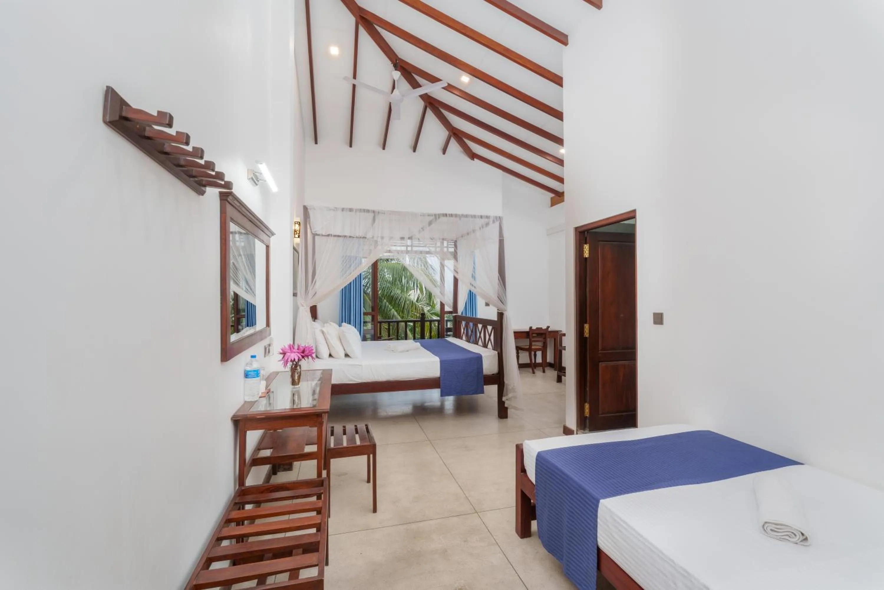Bedroom, Bed in Olu Ayurveda Beach Resort