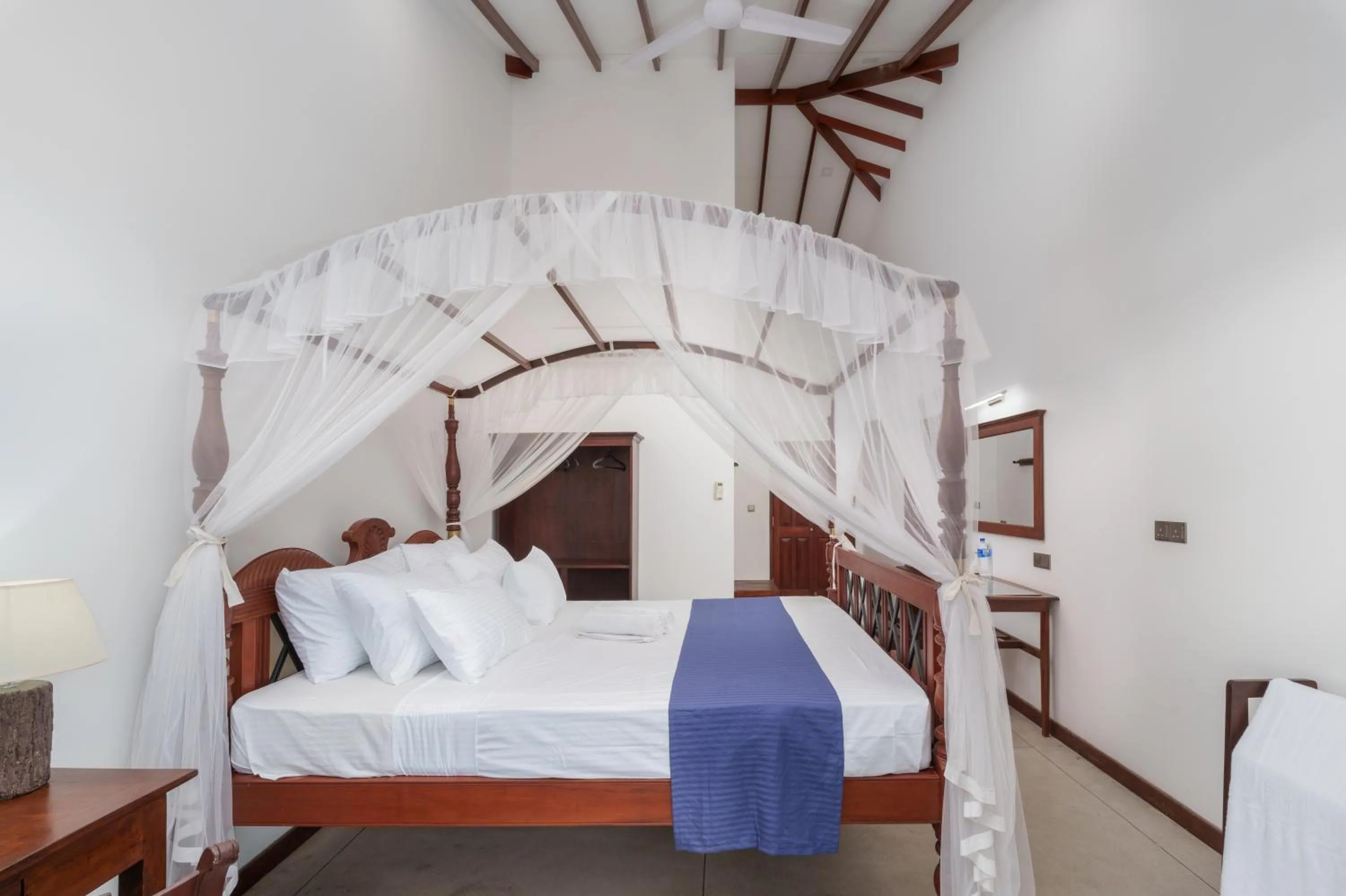 Bedroom, Bed in Olu Ayurveda Beach Resort