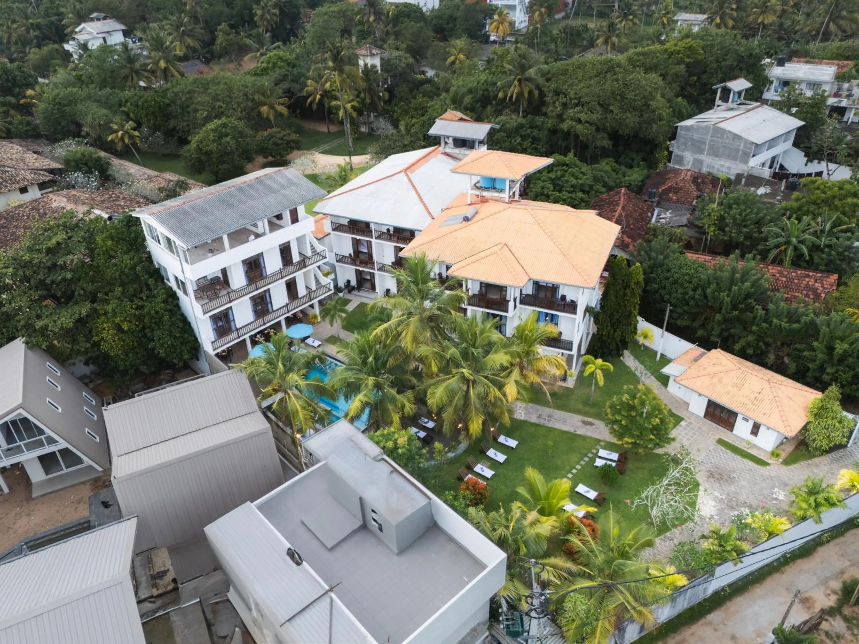 Property building in Olu Ayurveda Beach Resort