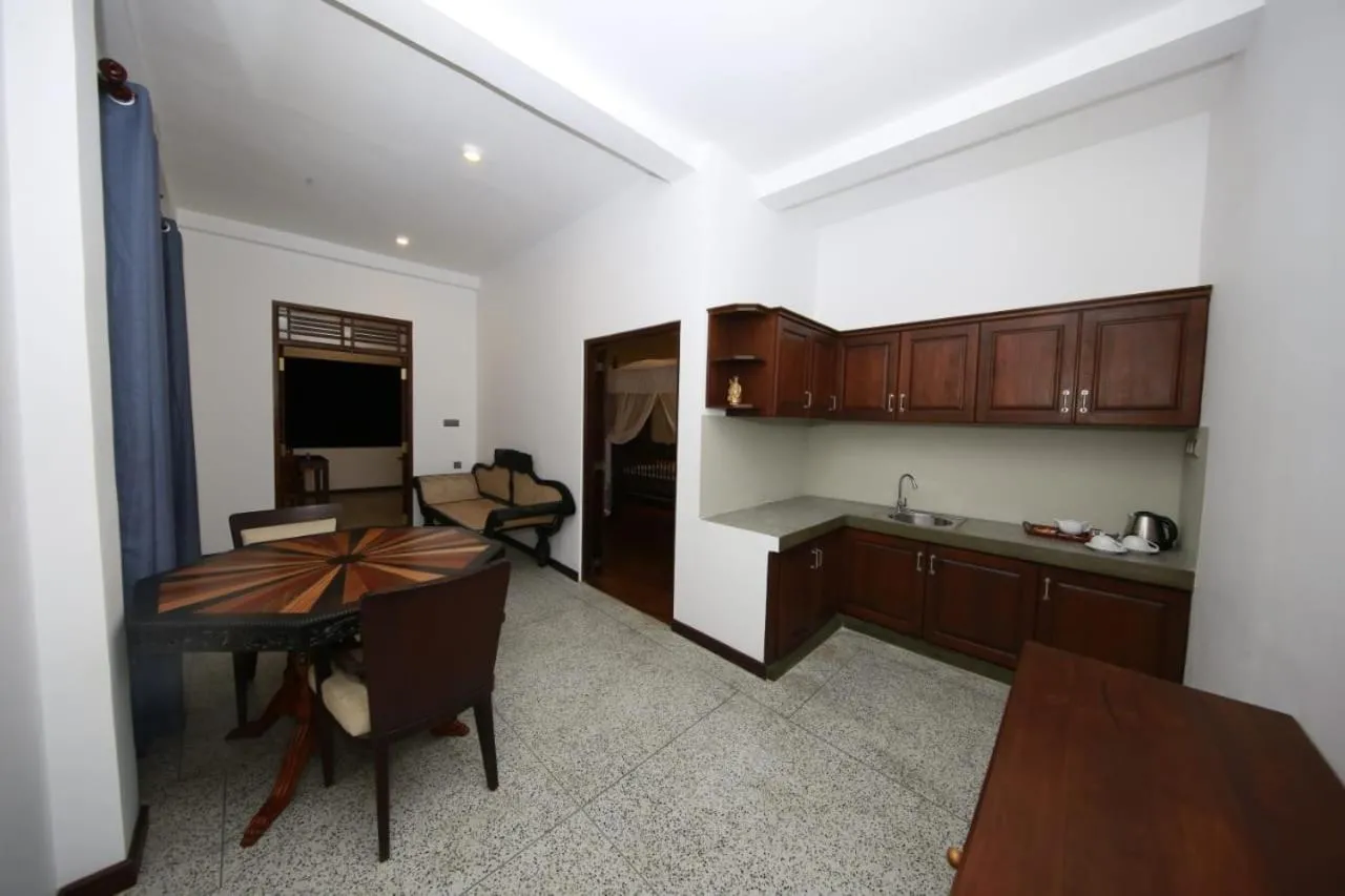Kitchen or kitchenette in Olu Ayurveda Beach Resort