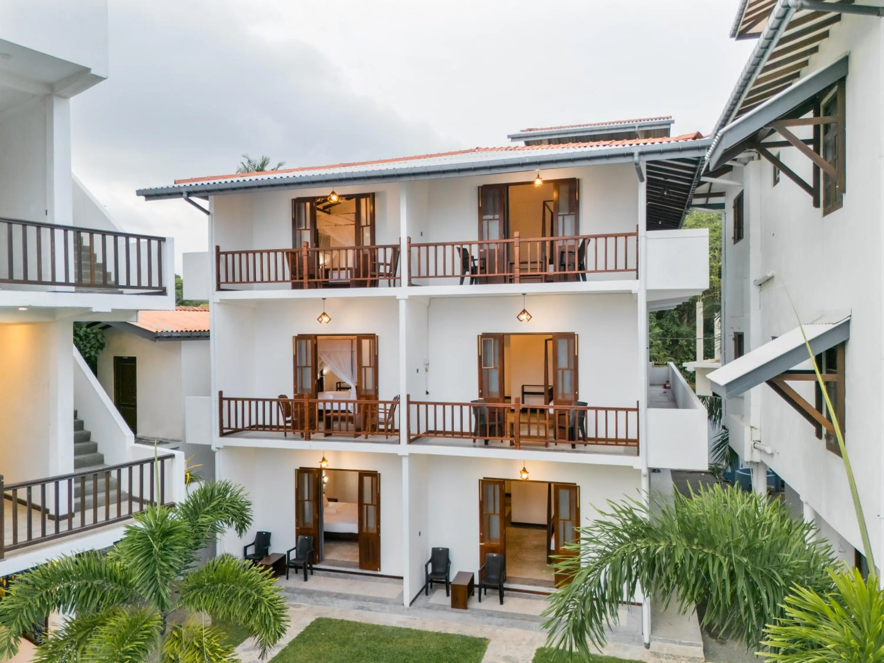 Property building in Olu Ayurveda Beach Resort