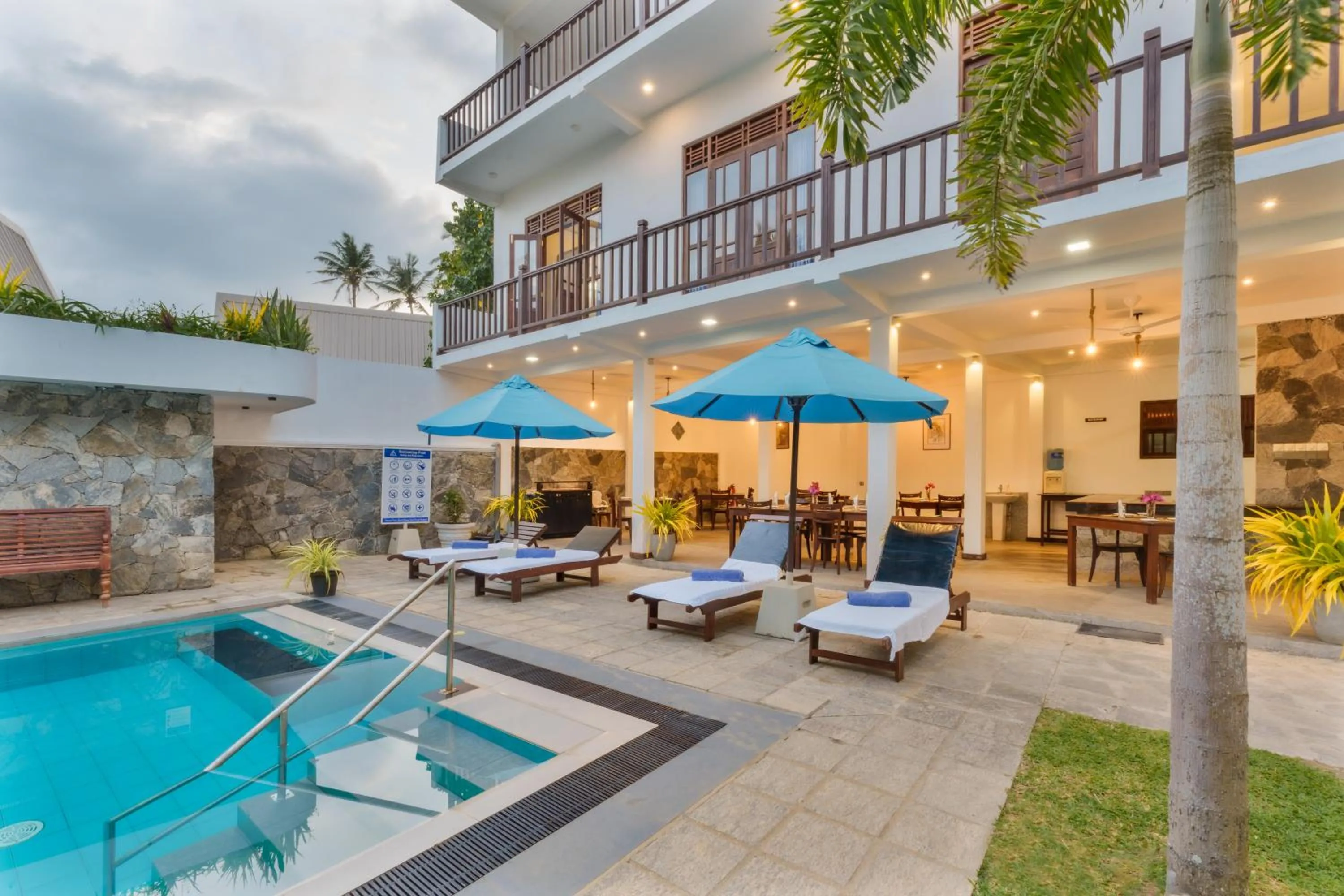Property building in Olu Ayurveda Beach Resort