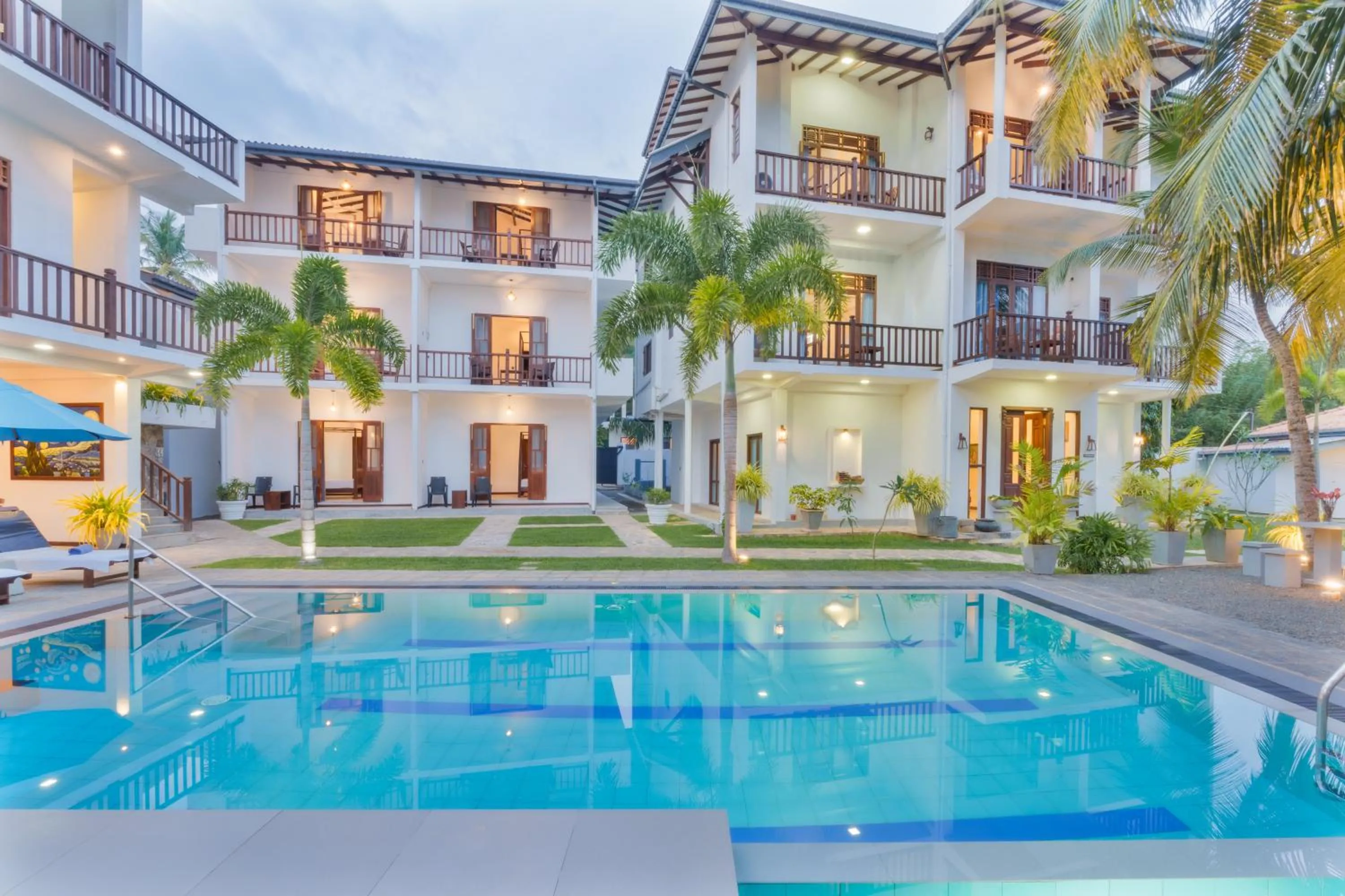 Property building in Olu Ayurveda Beach Resort