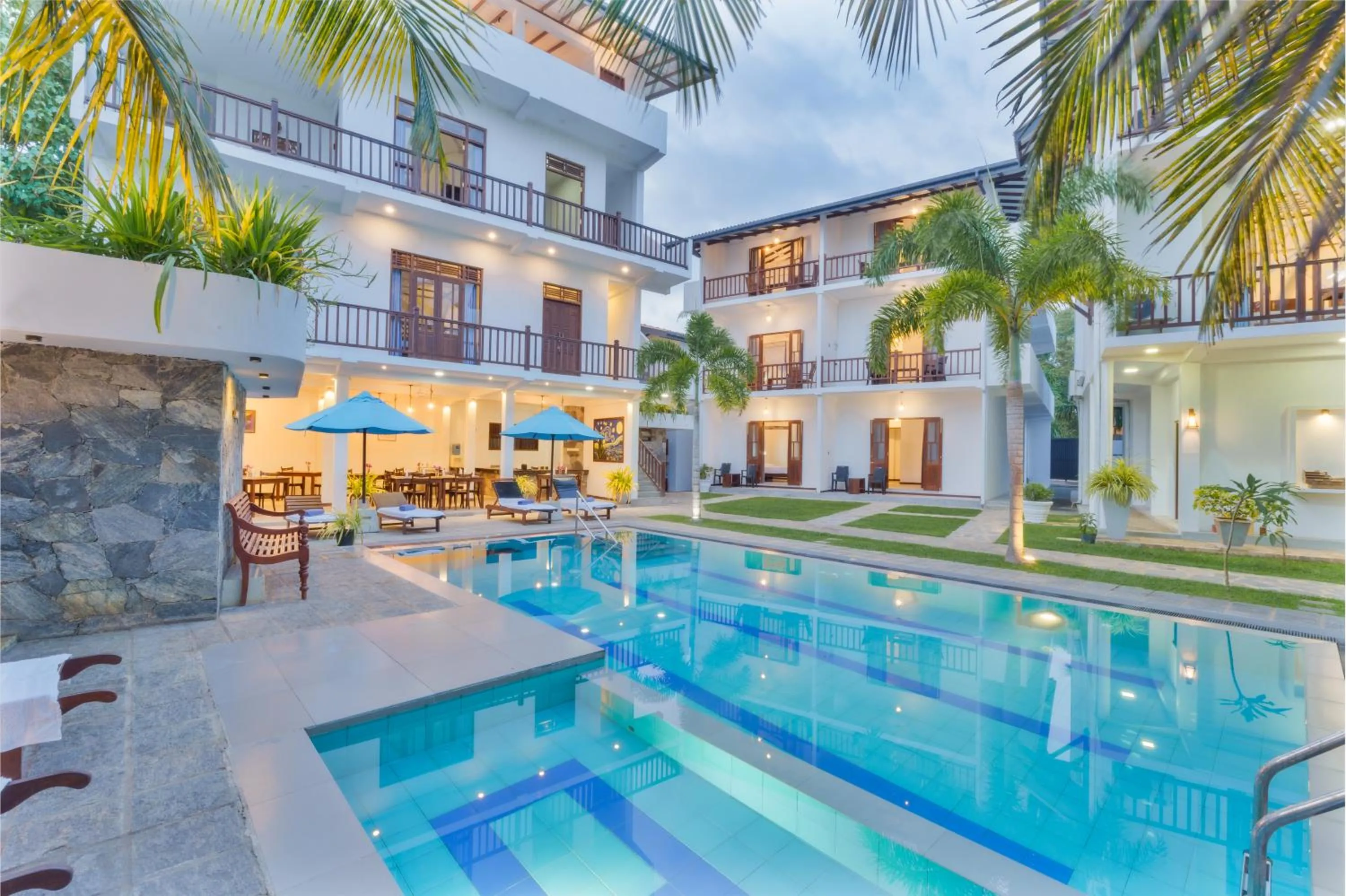 Property building in Olu Ayurveda Beach Resort