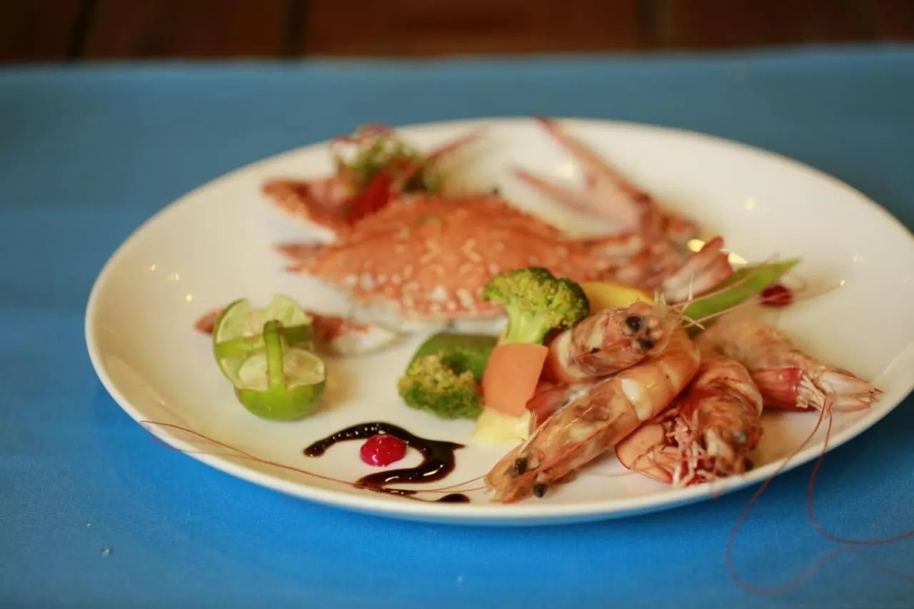 Food and drinks in Olu Ayurveda Beach Resort