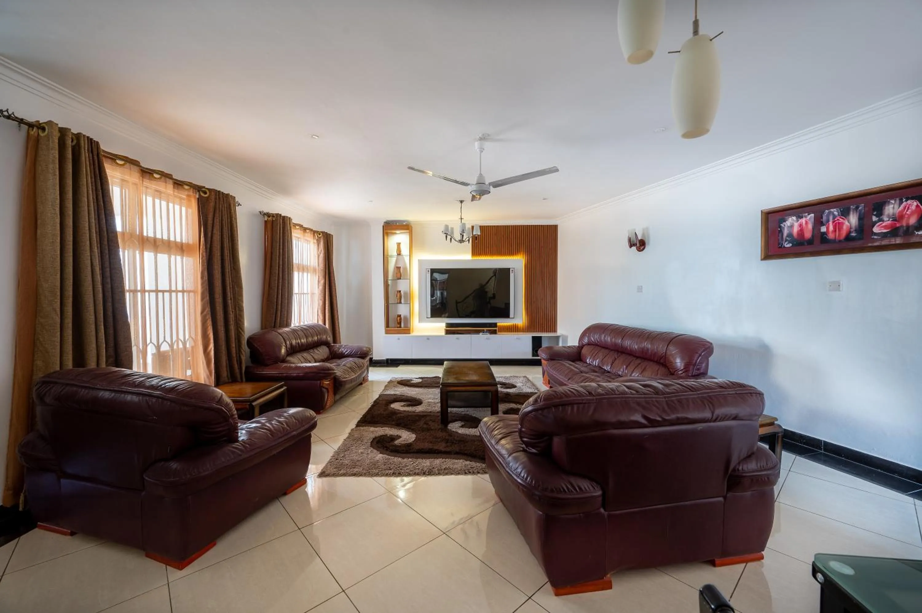 Seating area in Nyali Villa