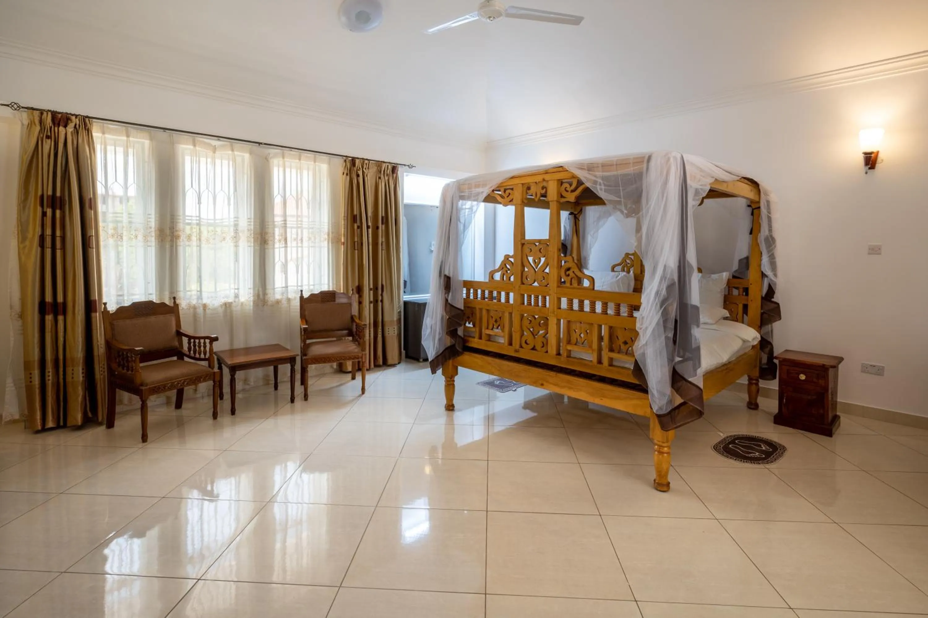 Bedroom in Nyali Villa