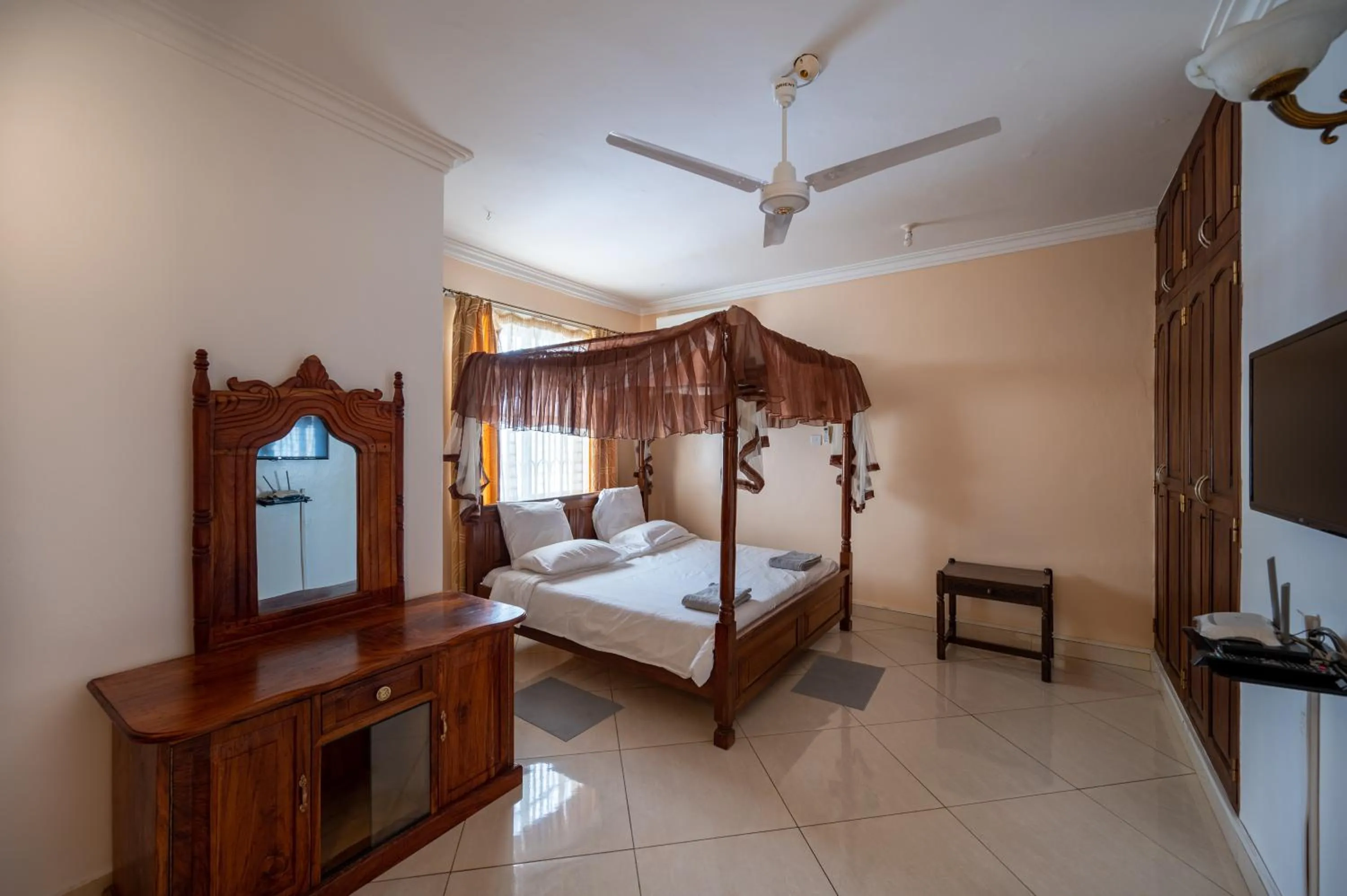 Bedroom, Bed in Nyali Villa