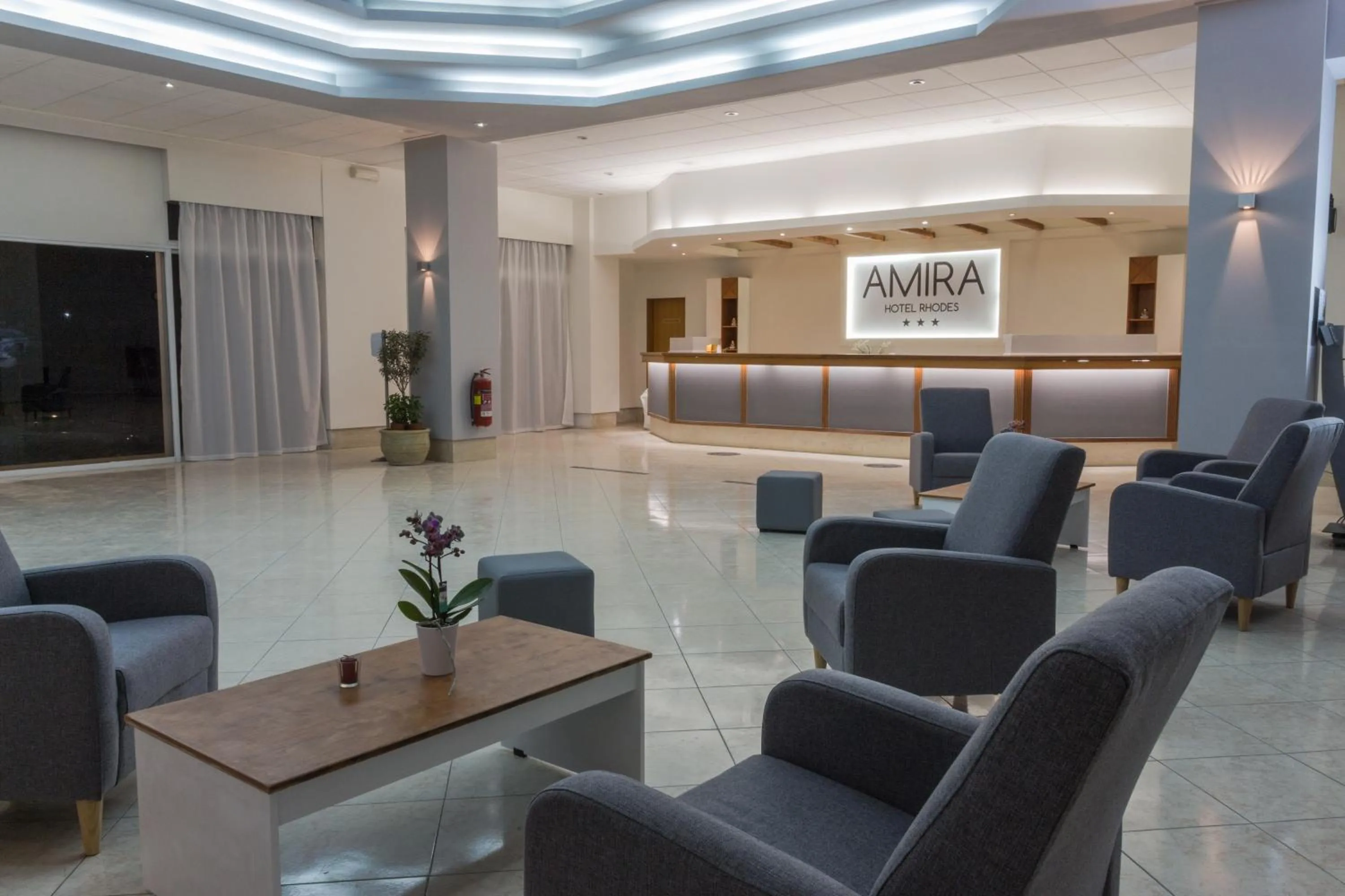 Lobby or reception in Amira Hotel Rhodes