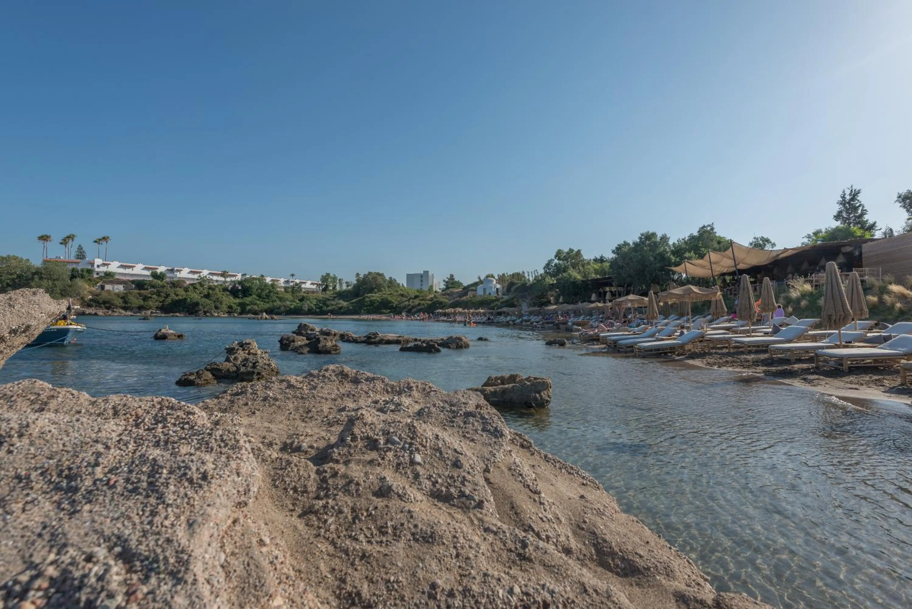 Beach in Amira Hotel Rhodes