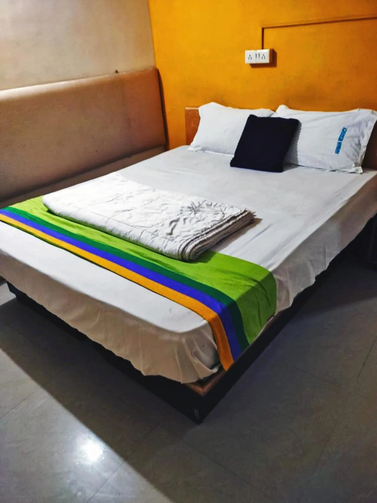 Bedroom, Bed in Abhimaan Residency