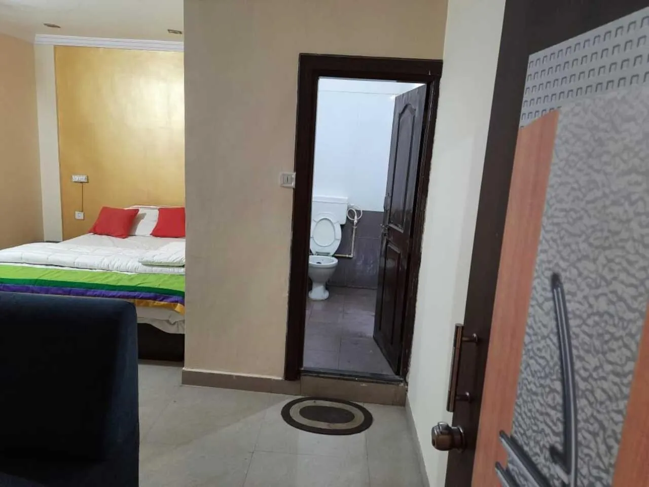 Bedroom, Bed in Abhimaan Residency