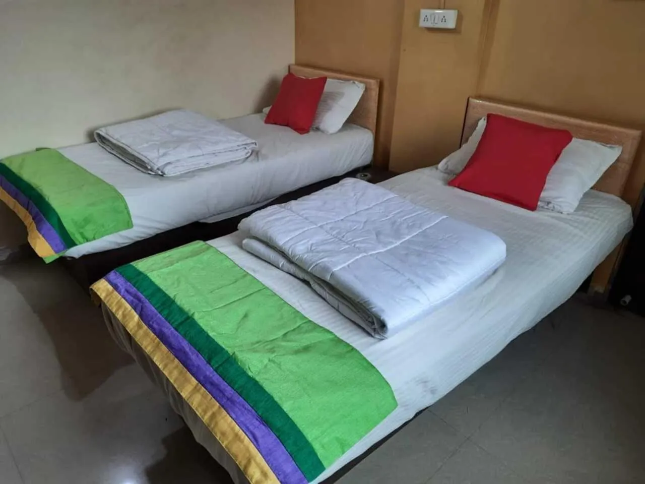 Bedroom, Bed in Abhimaan Residency