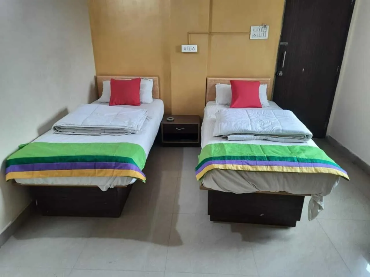 Bedroom, Bed in Abhimaan Residency