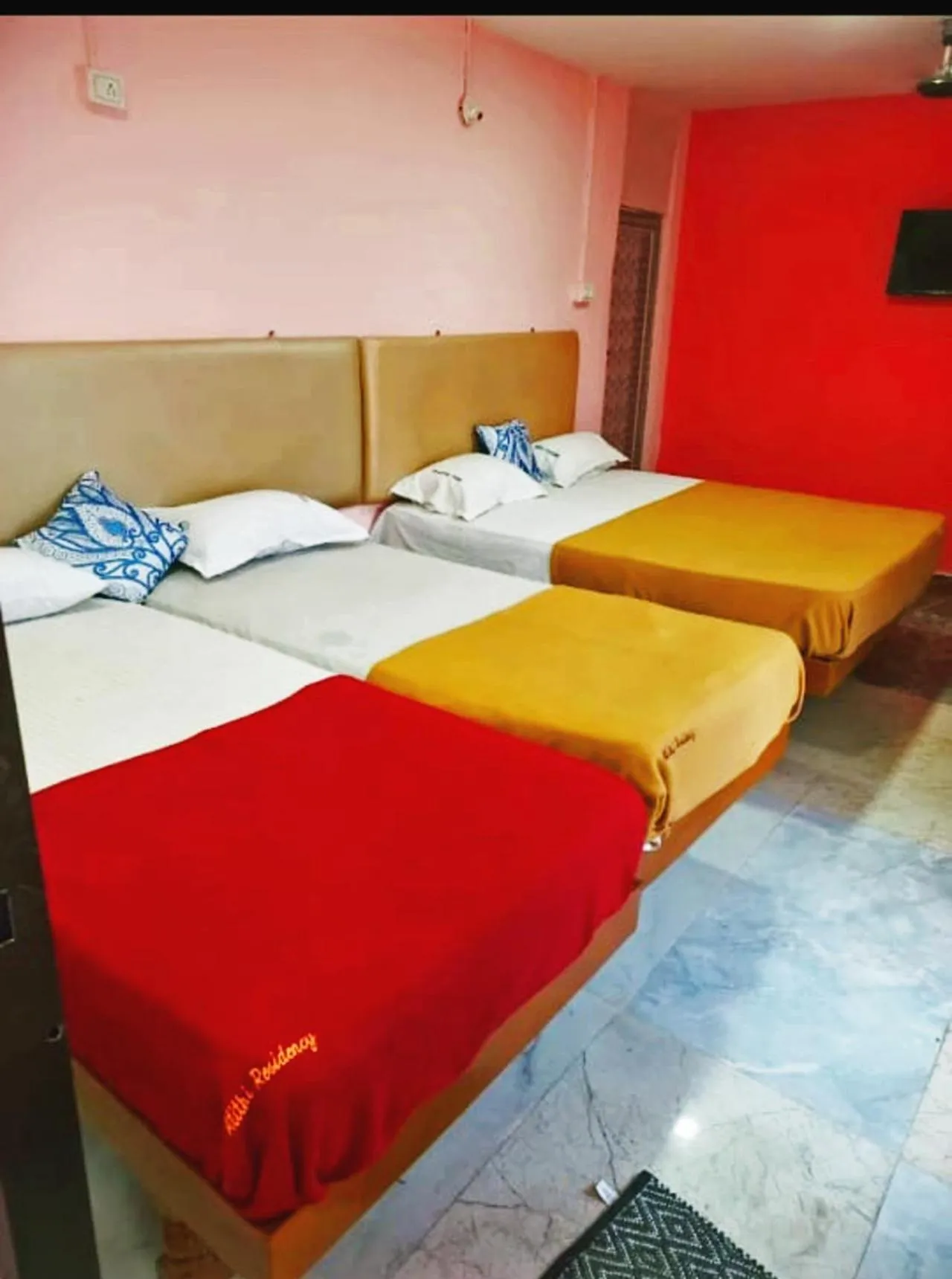 Bedroom, Bed in Abhimaan Residency