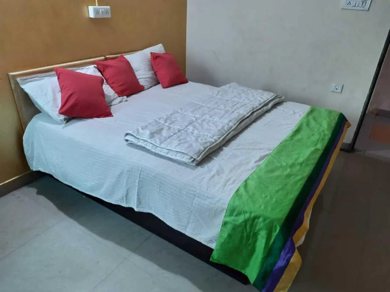 Bedroom, Bed in Abhimaan Residency