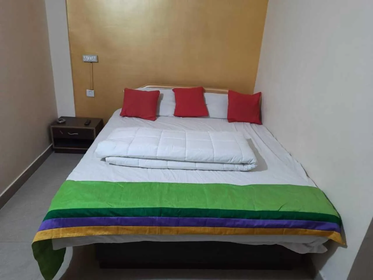 Bedroom, Bed in Abhimaan Residency