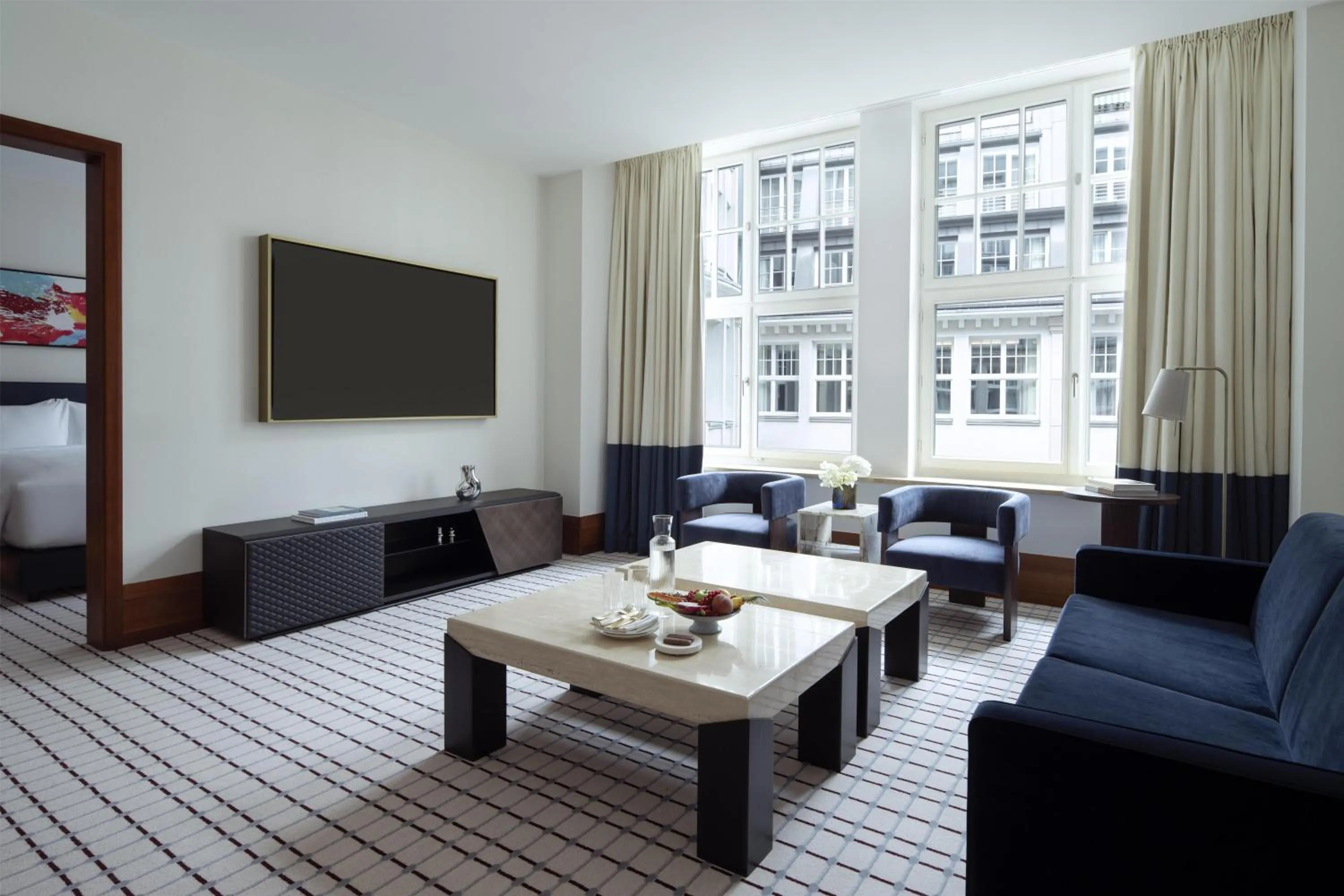 Living room in Conrad Hamburg