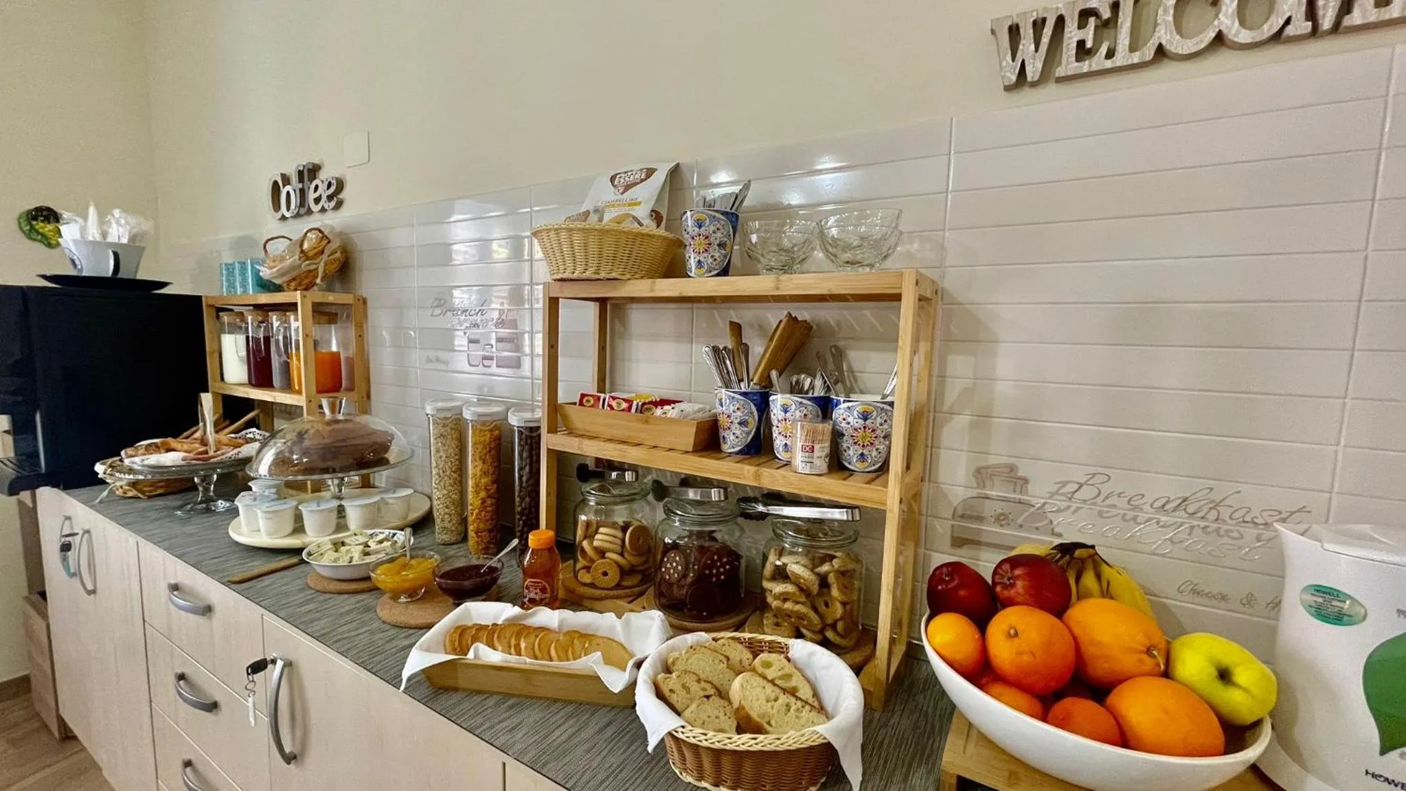 Breakfast in Oasi Perla Del Mare Rooms