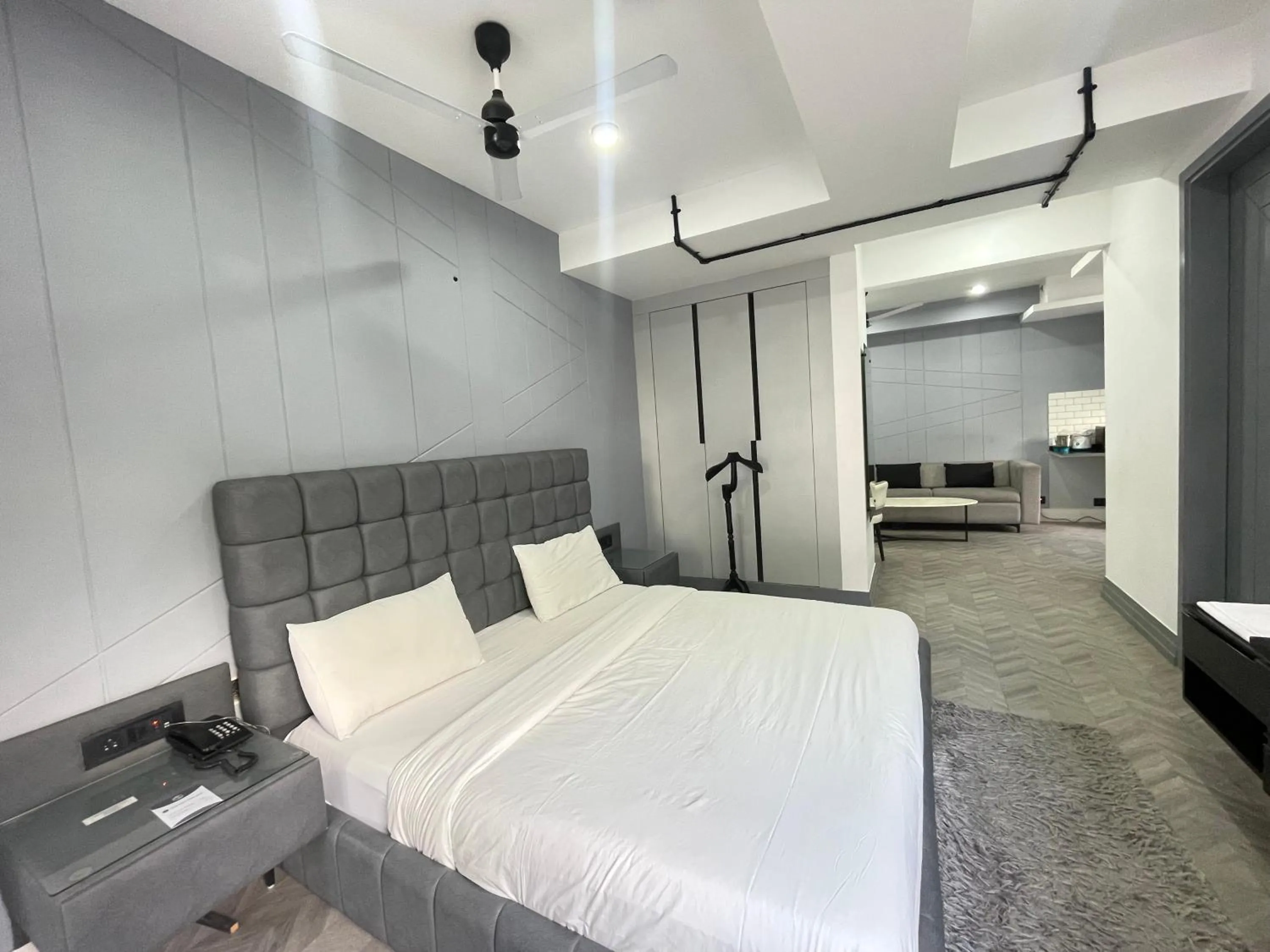 Bed in BedChambers Serviced Apartments, MG ROAD