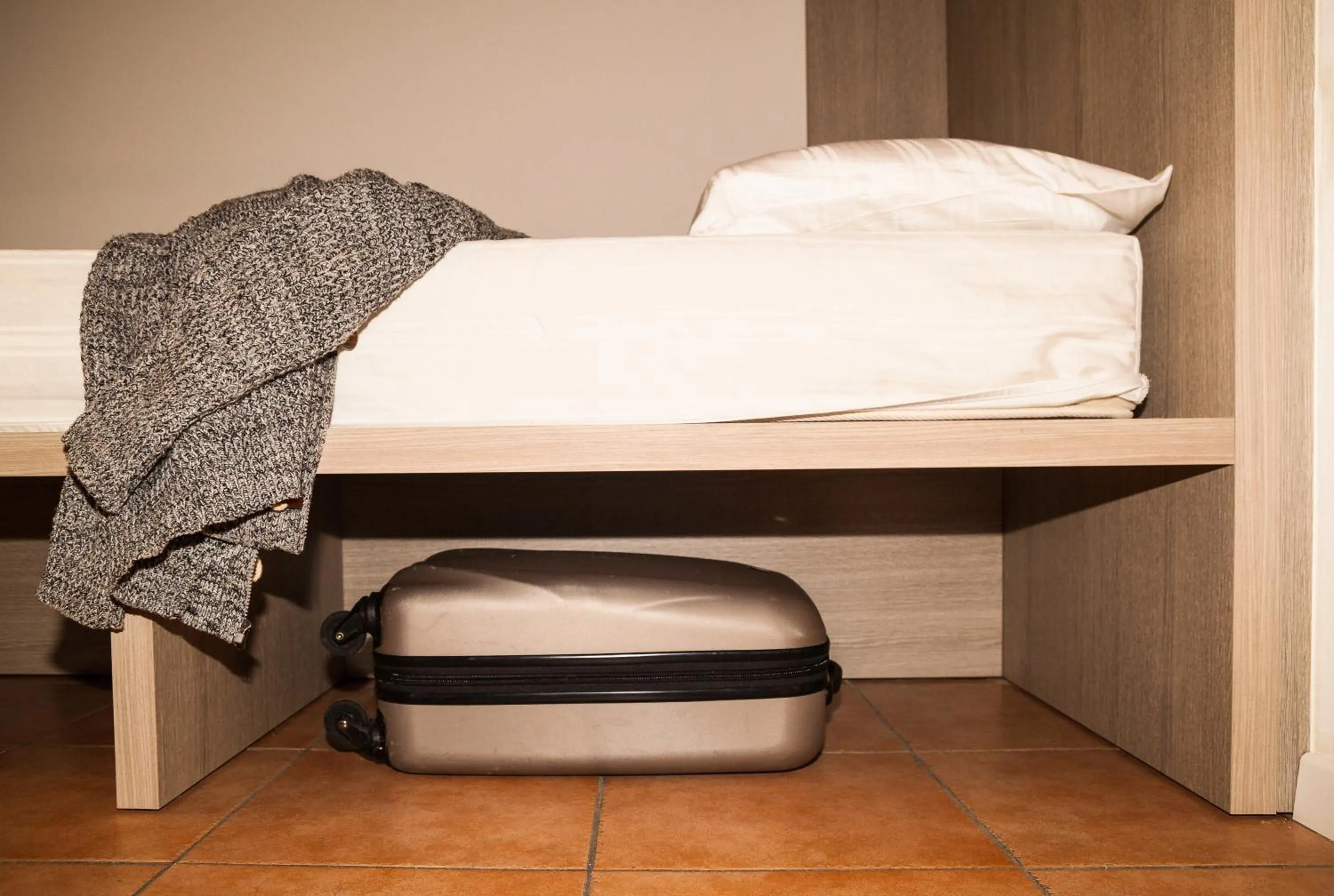 Decorative detail, Bed in Ostello Città di Rovereto