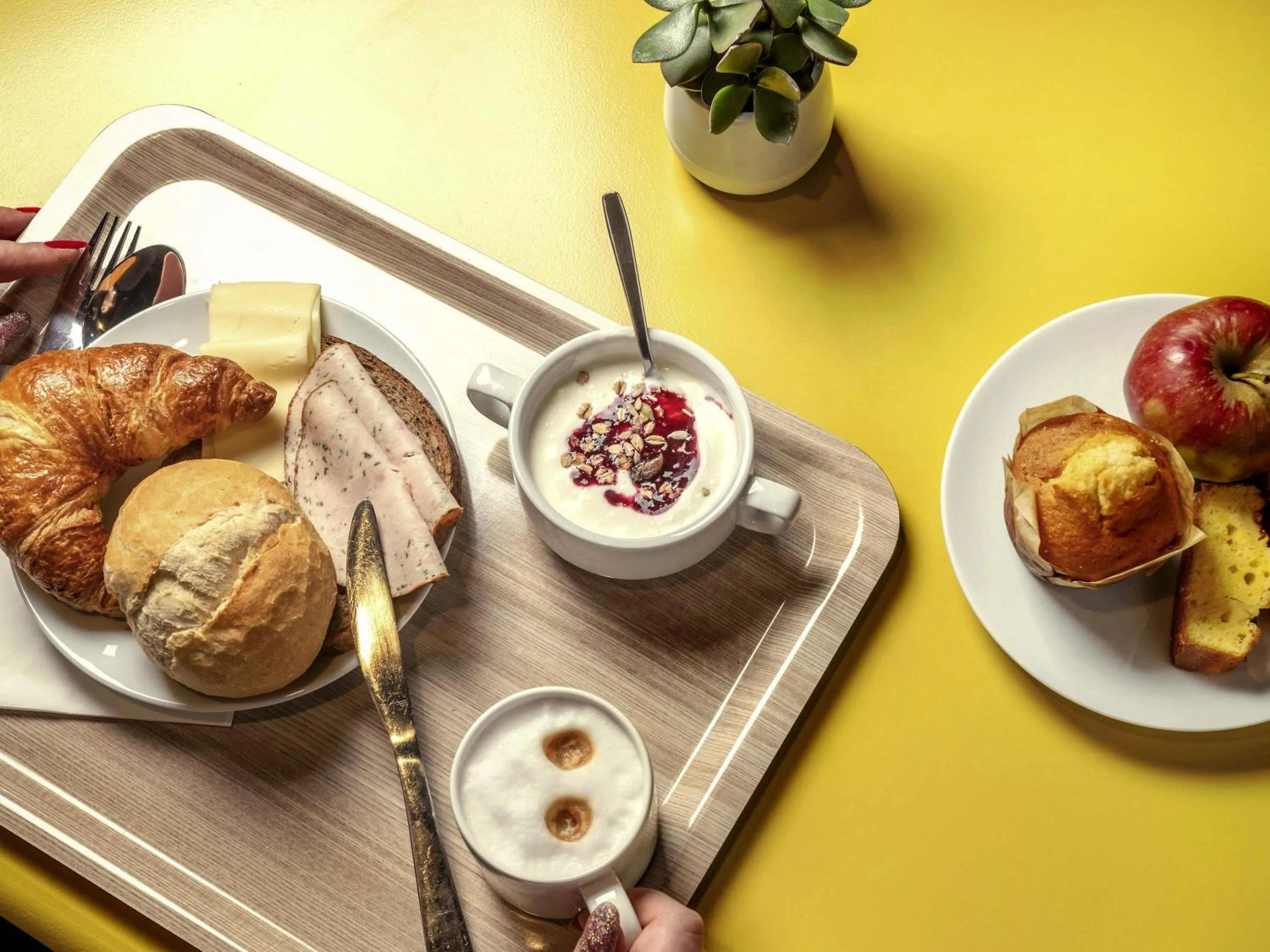 Breakfast in ibis Styles Namur