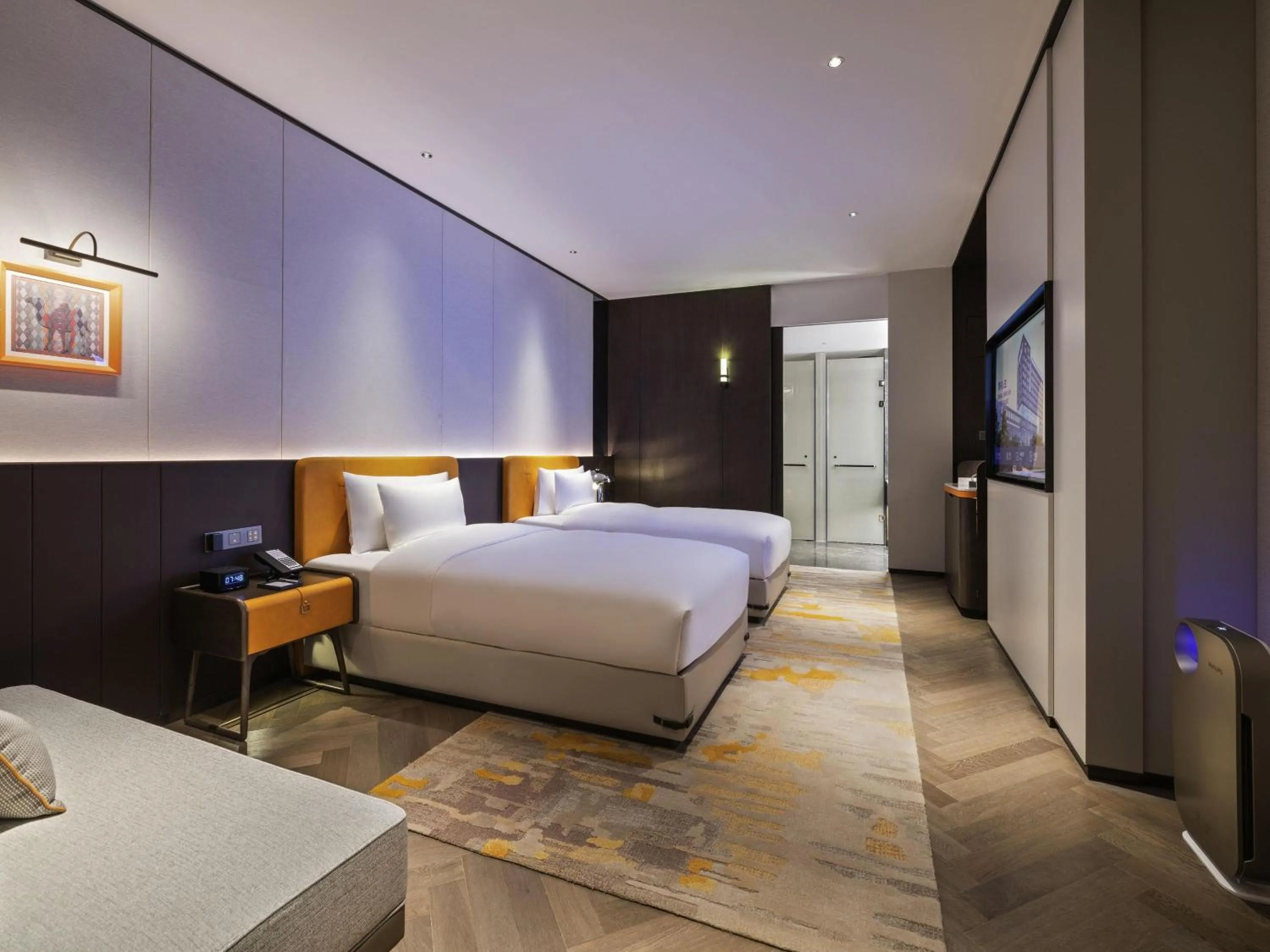 Bedroom, Bed in Novotel Xian Xixian