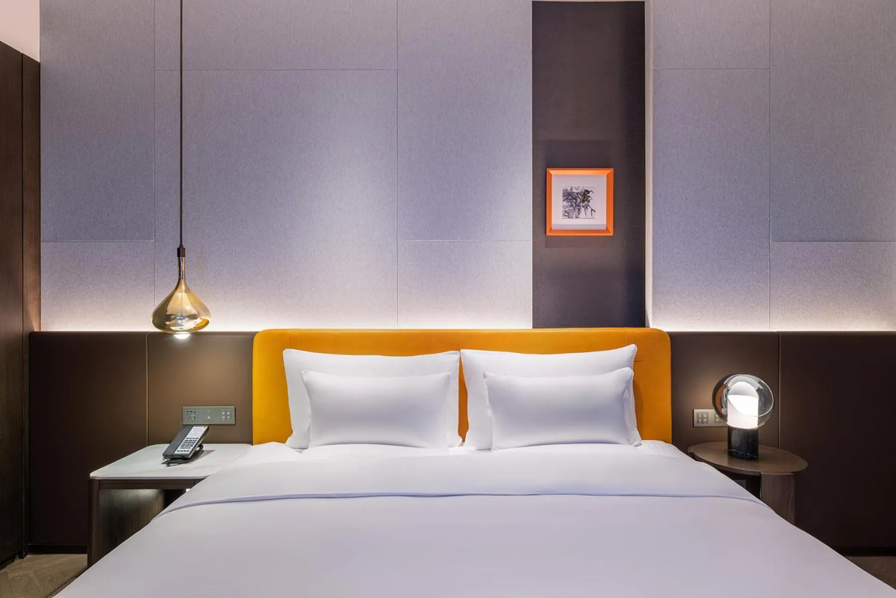 Bed in Novotel Xian Xixian