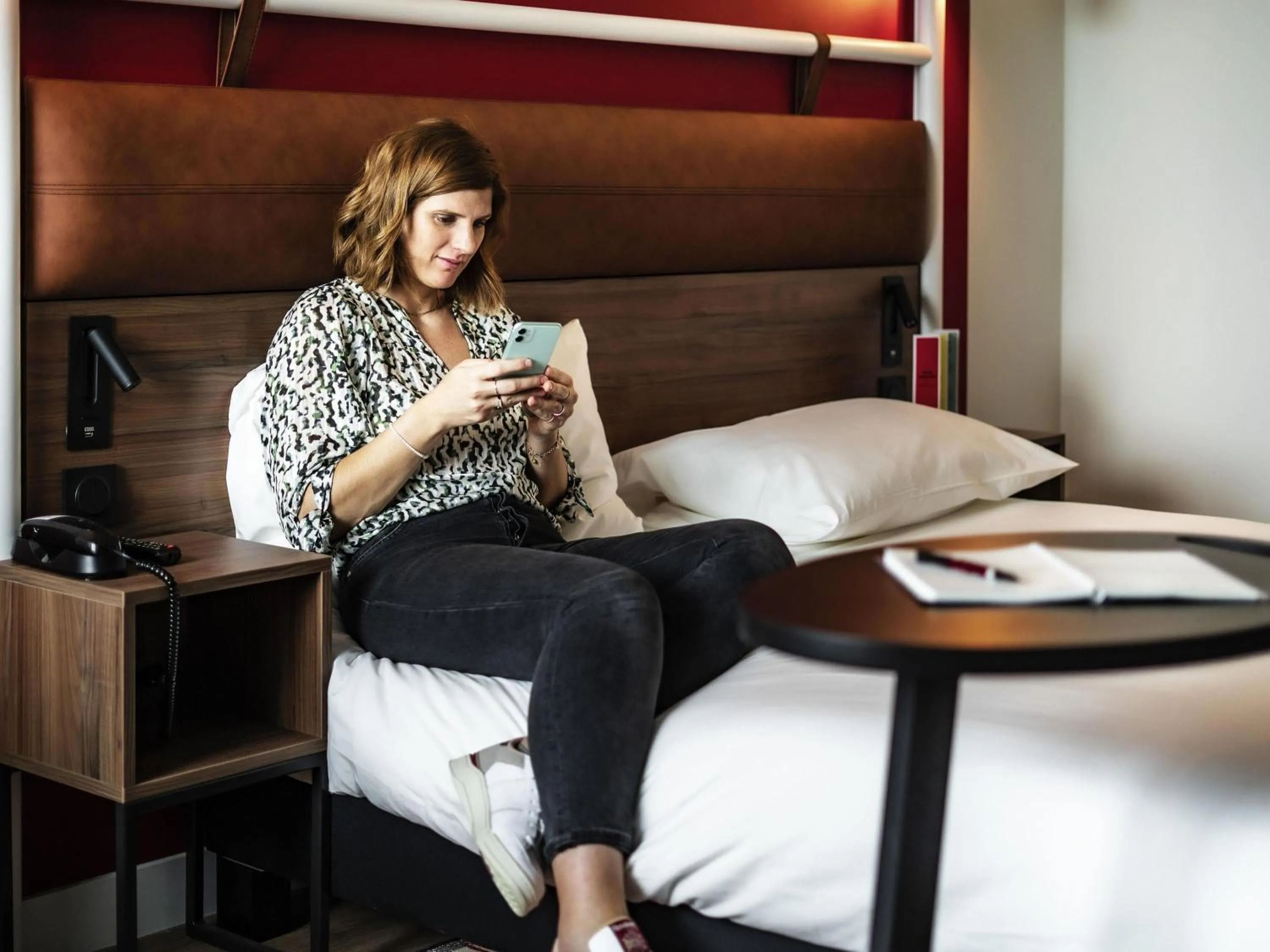 Bedroom, Bed in ibis Styles Castelnaudary