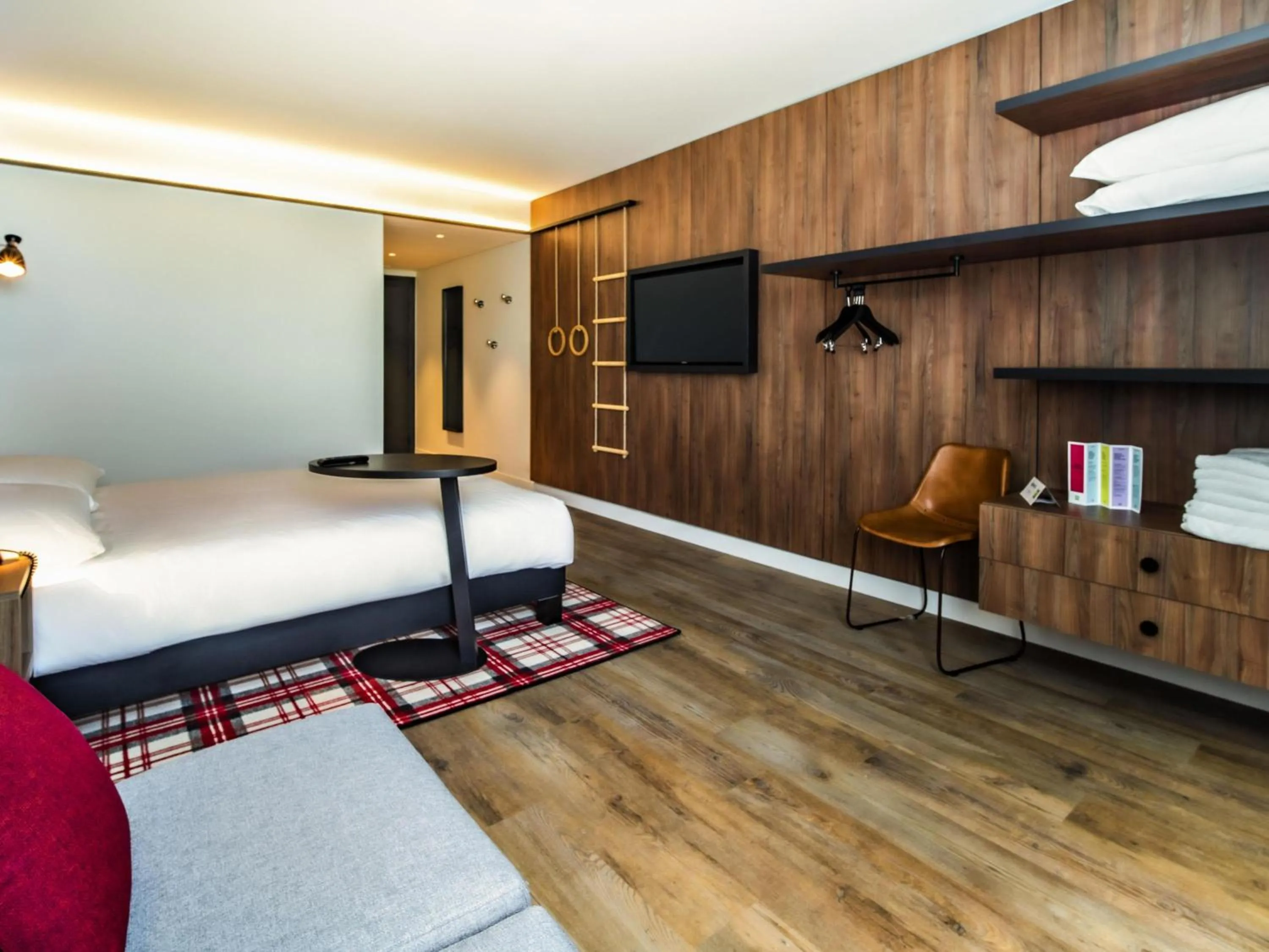 Bedroom, Bed in ibis Styles Castelnaudary