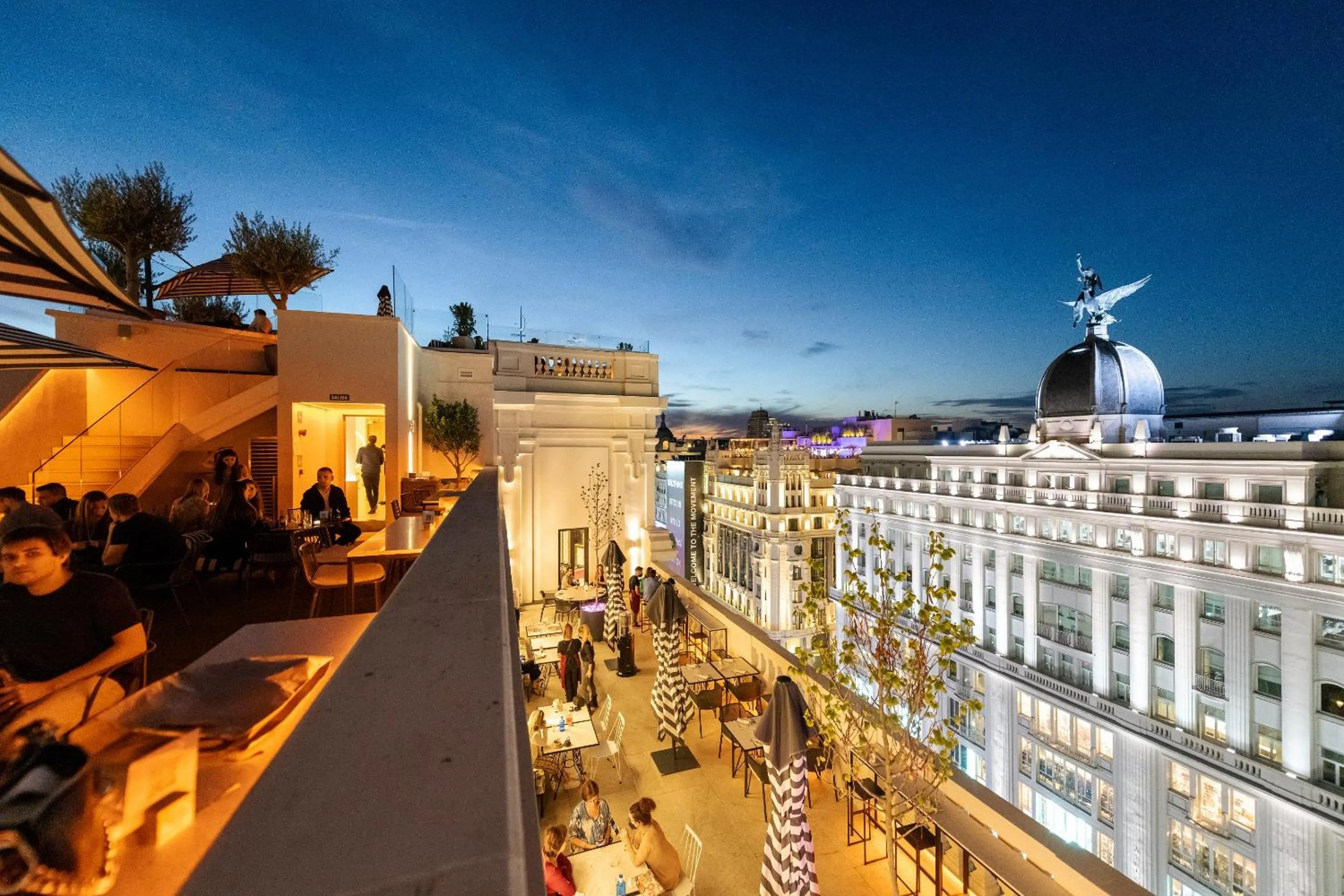 View (from property/room) in Pestana CR7 Gran Vía Madrid