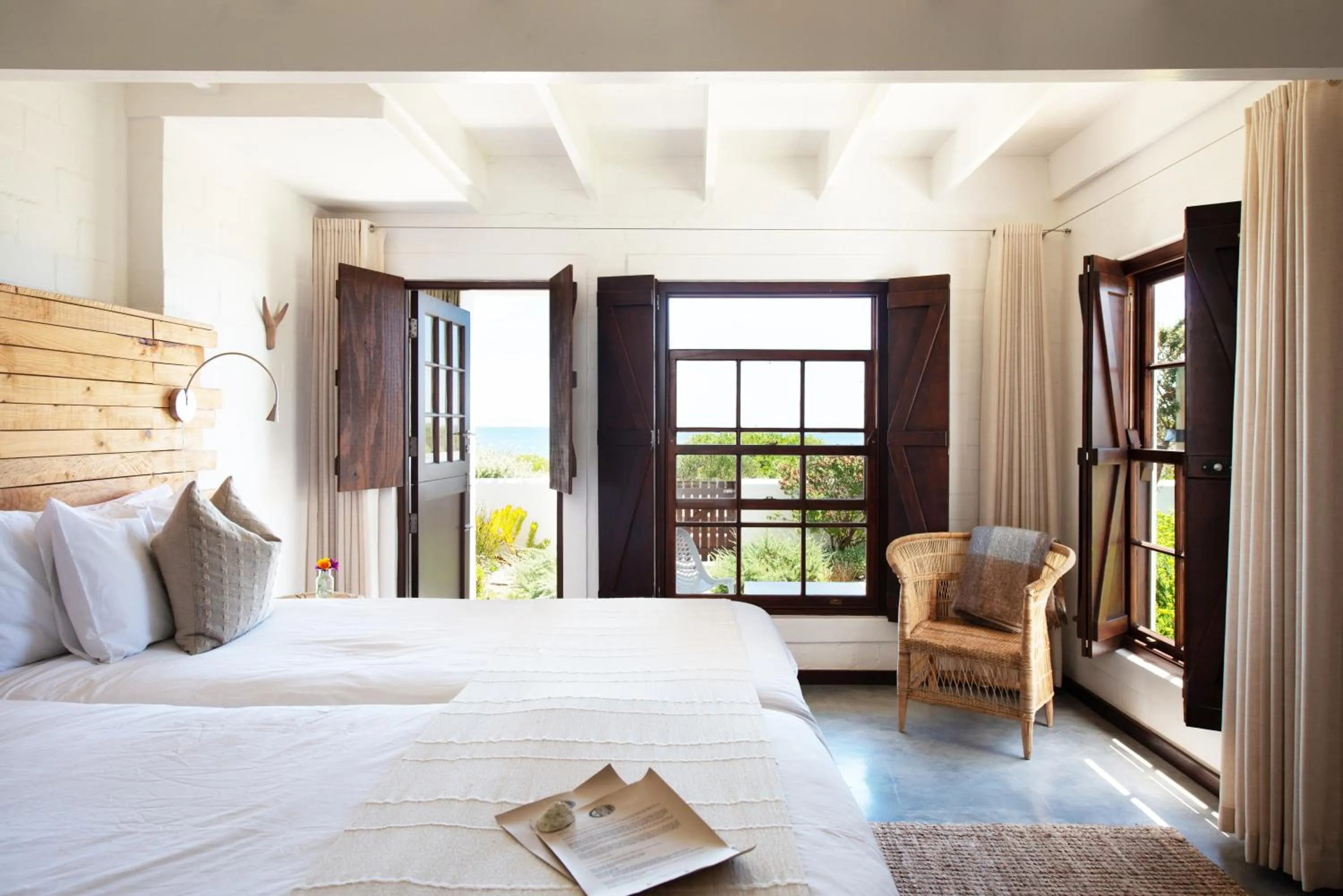 Bed in Gonana Guesthouse