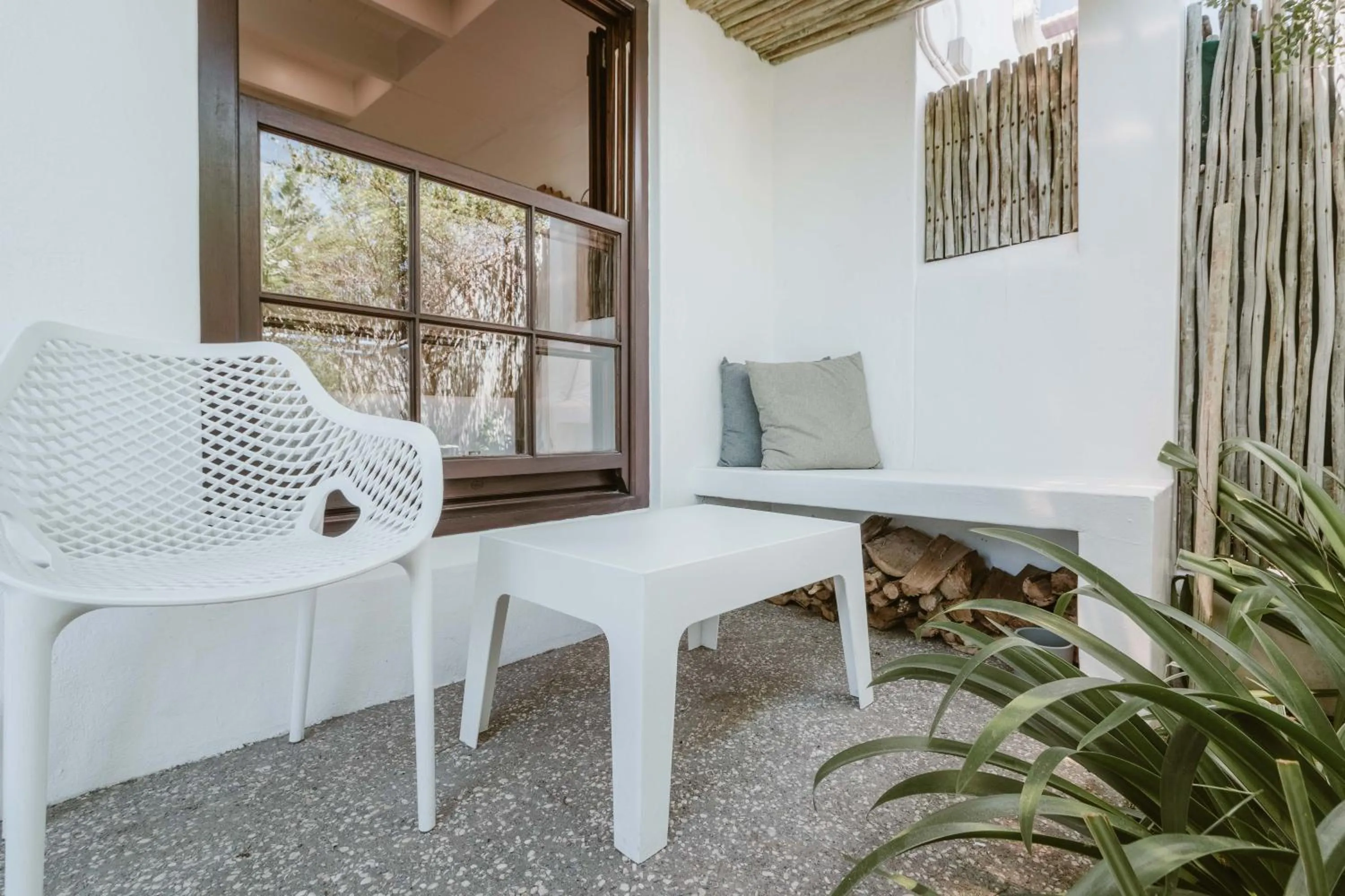 Seating area in Gonana Guesthouse