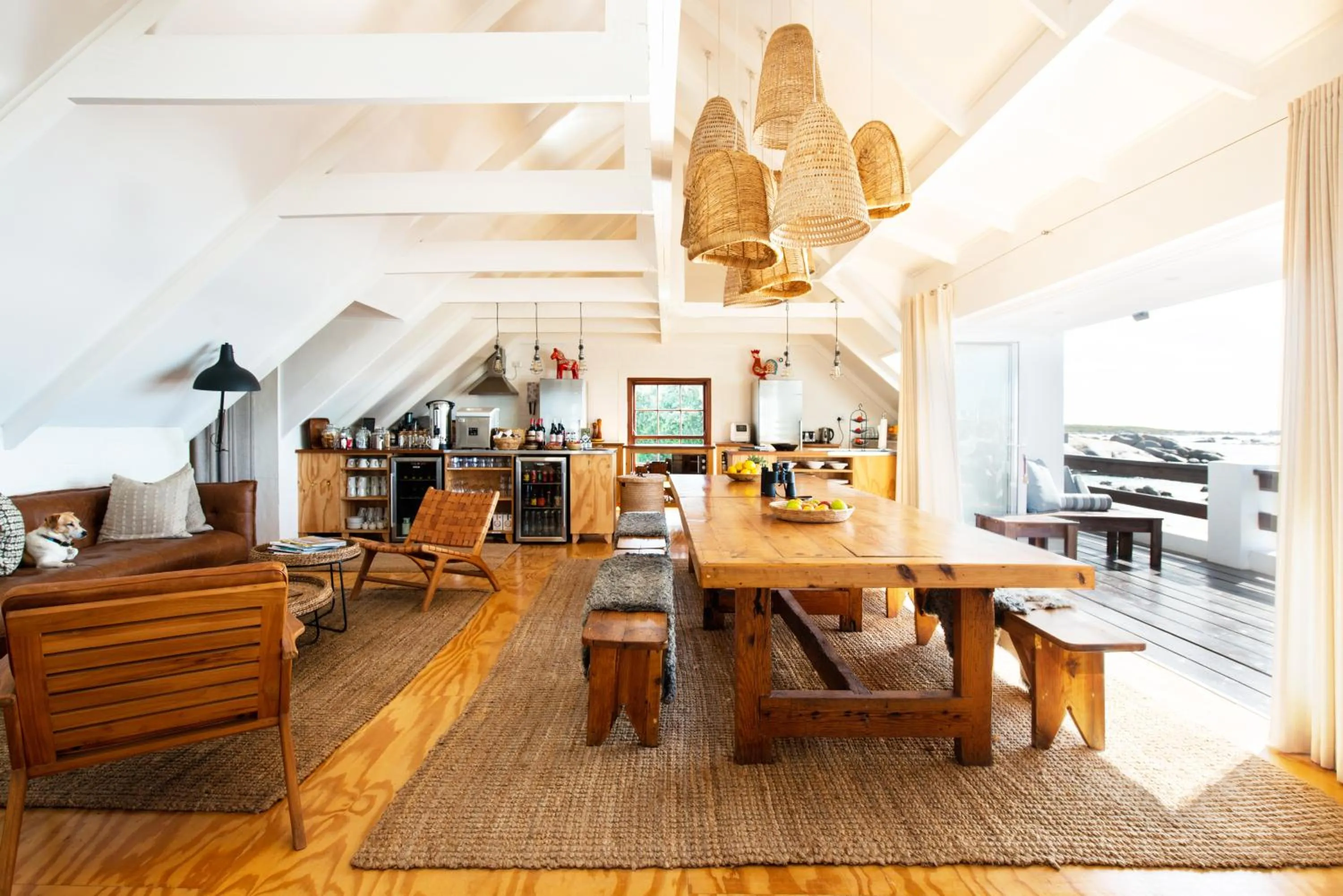 Dining area in Gonana Guesthouse