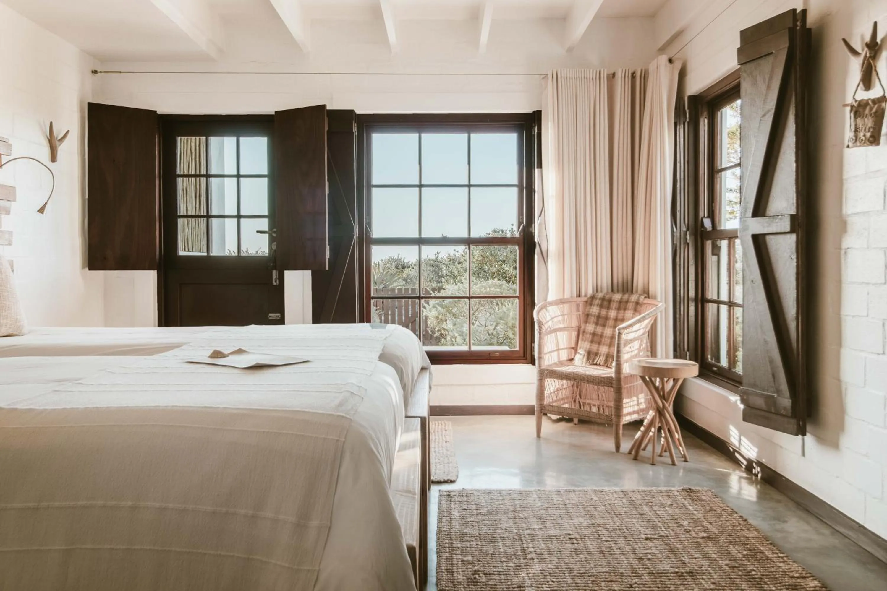 Bed in Gonana Guesthouse