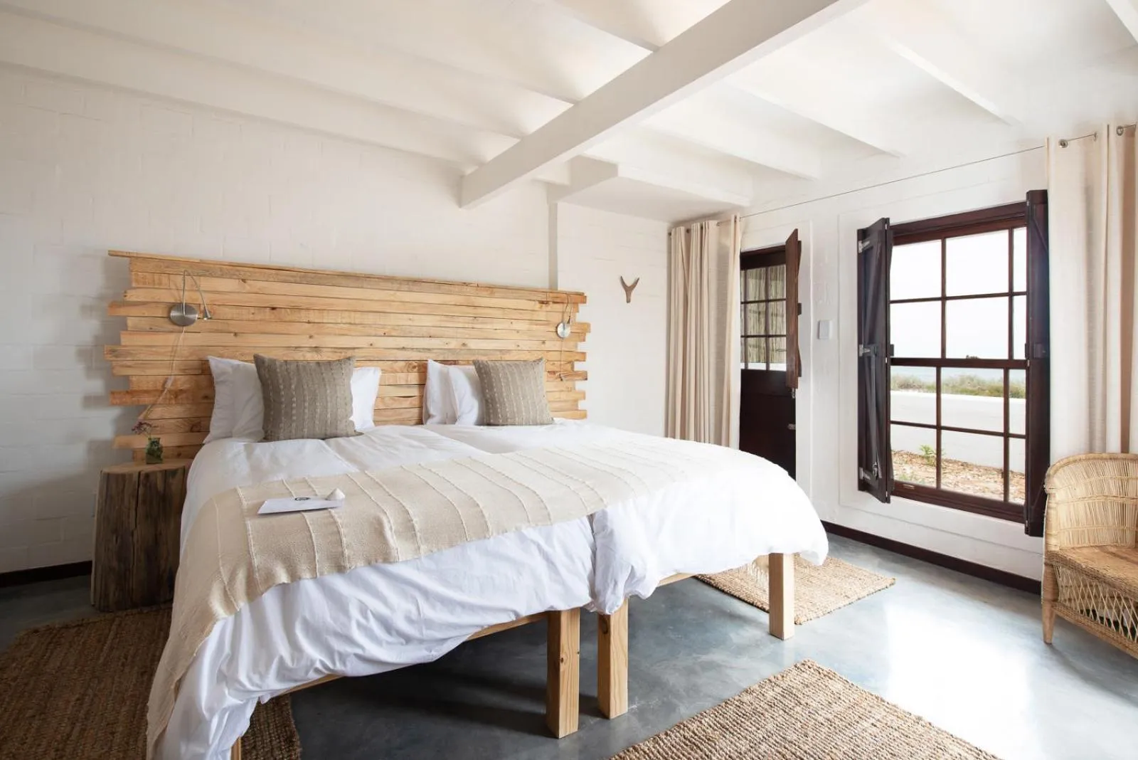 Bed in Gonana Guesthouse