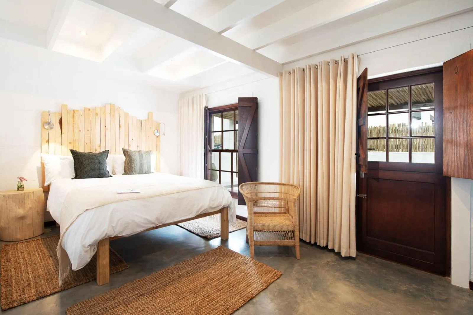 Bed in Gonana Guesthouse