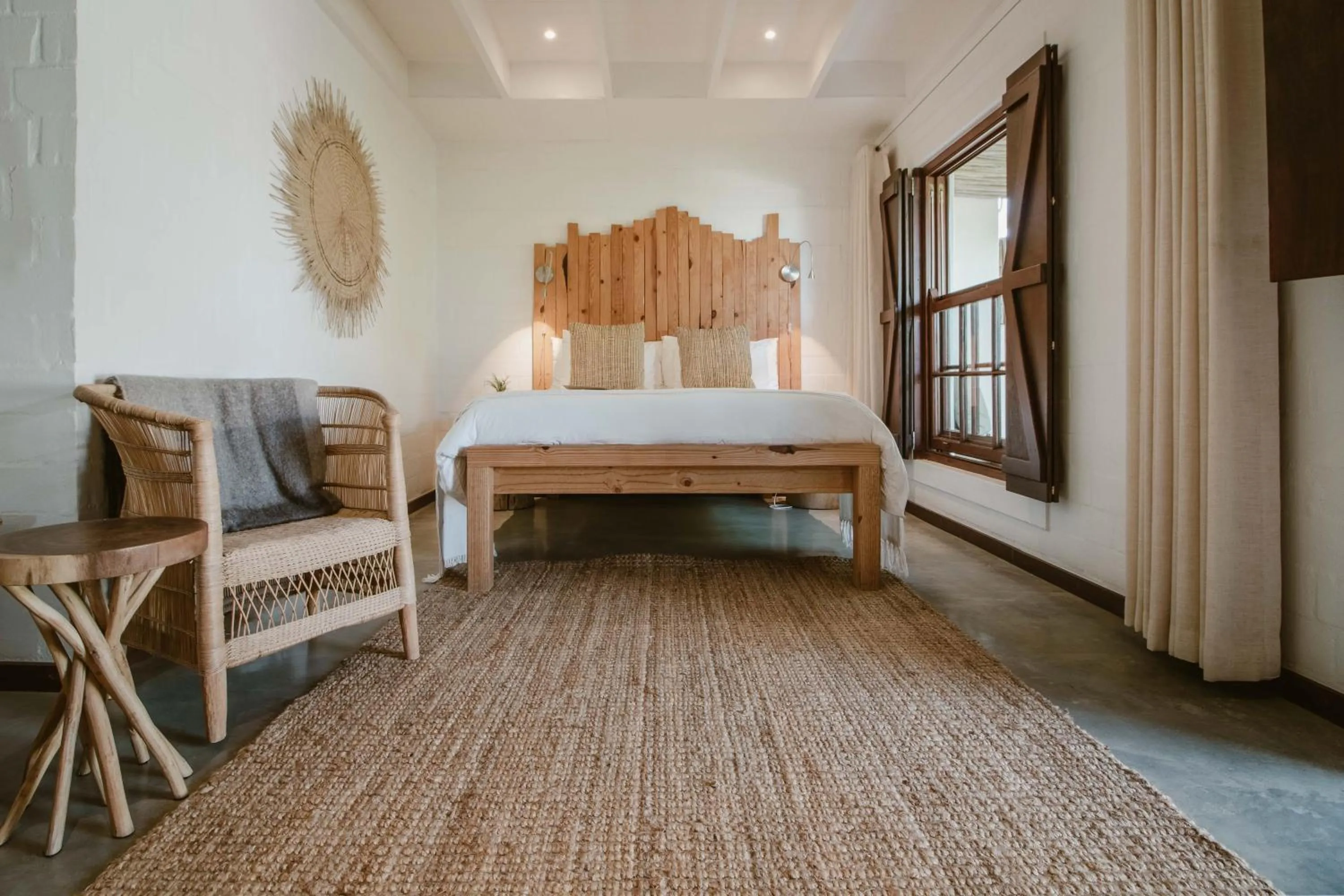 Bed in Gonana Guesthouse