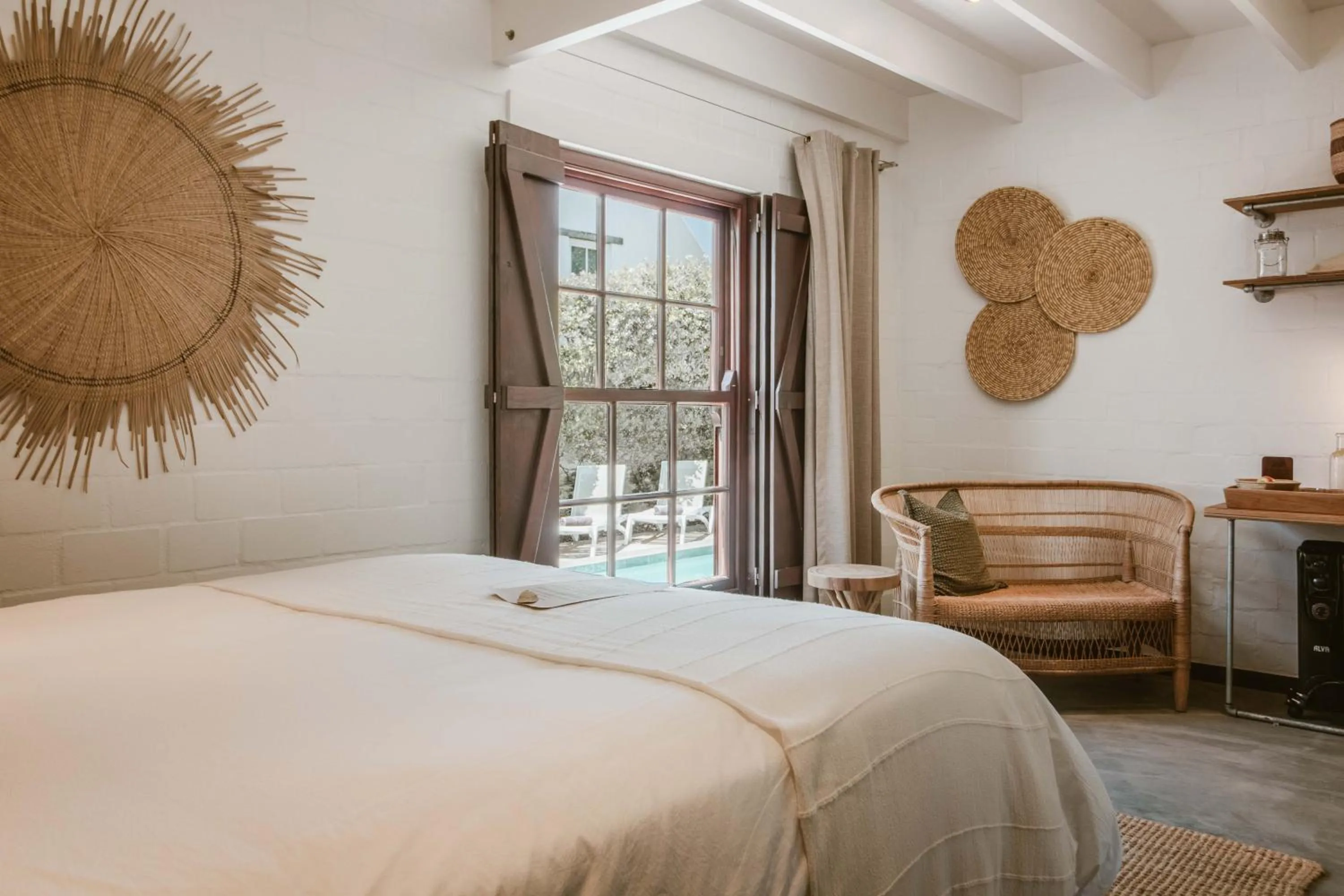 Bed in Gonana Guesthouse