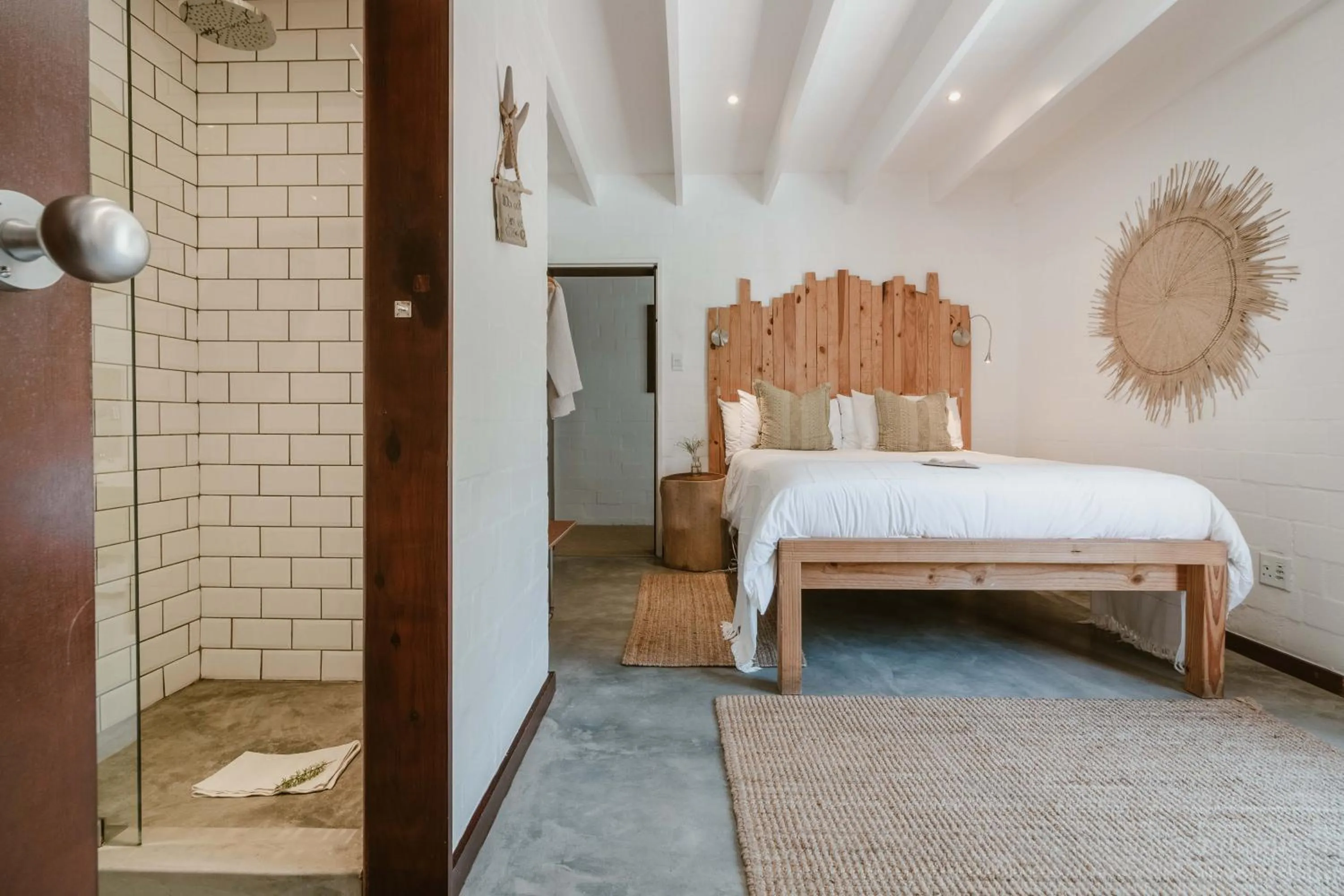 Bed in Gonana Guesthouse