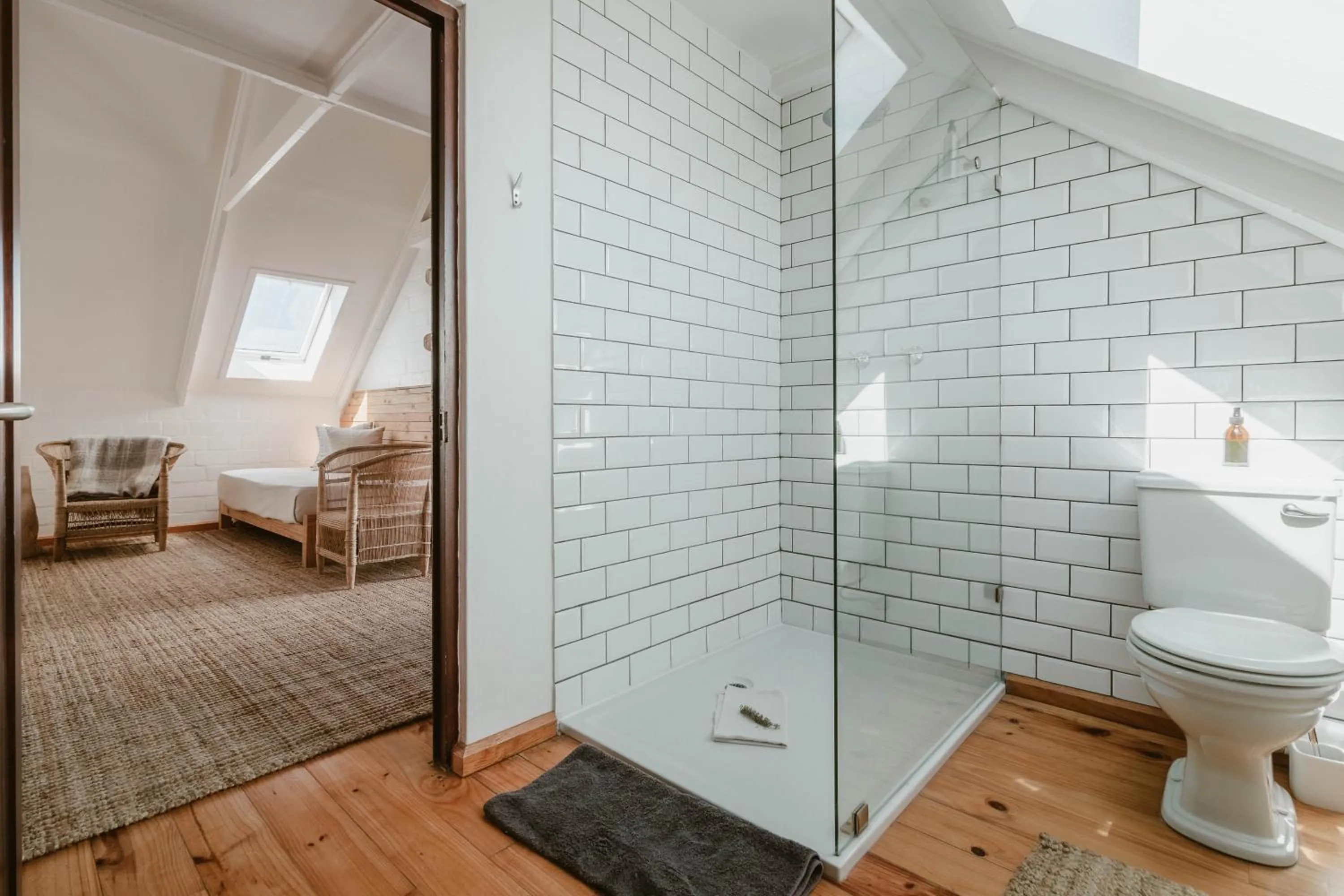 Toilet in Gonana Guesthouse