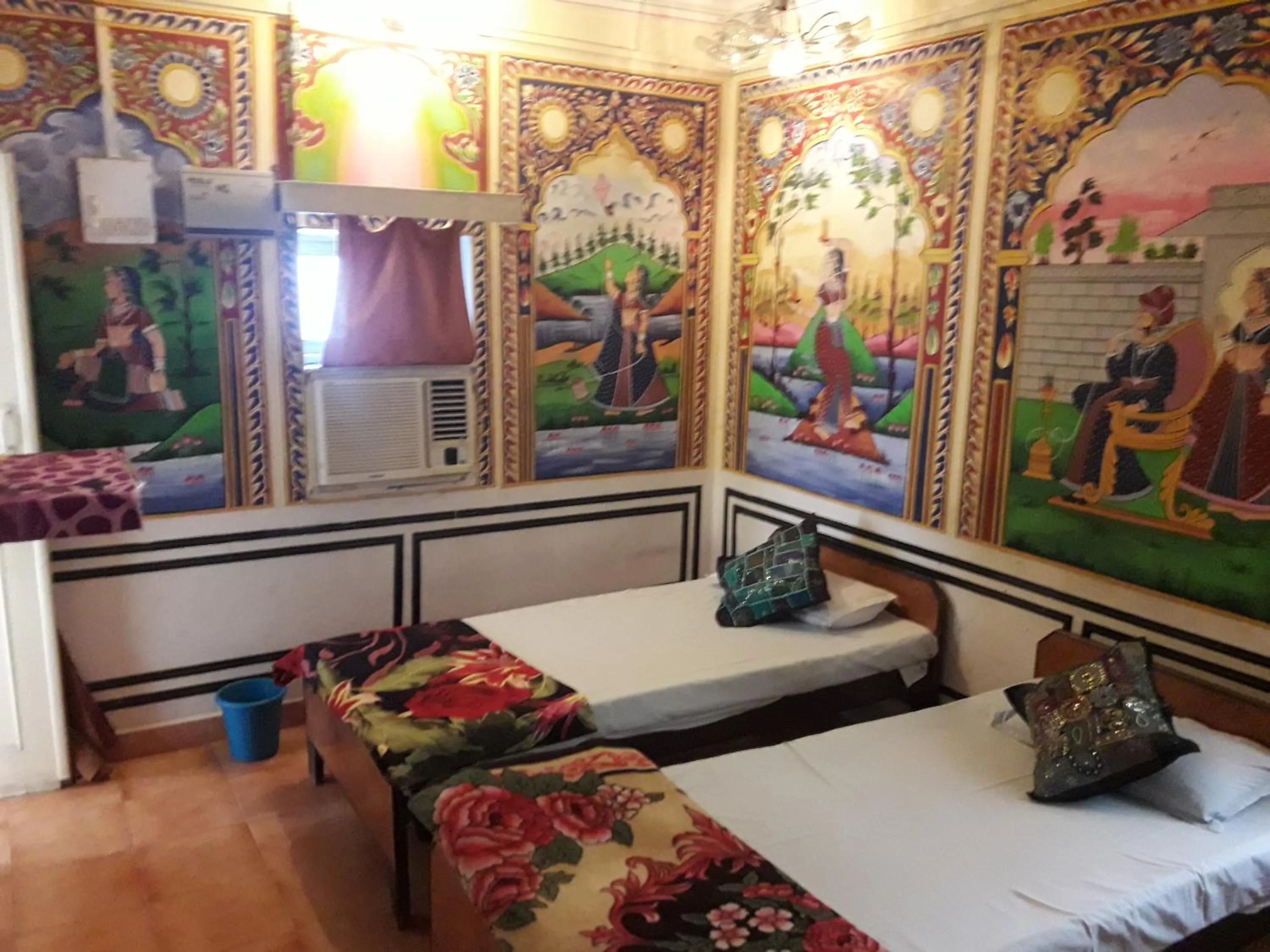 Bed in Hotel Shekhawati, A boutique stay