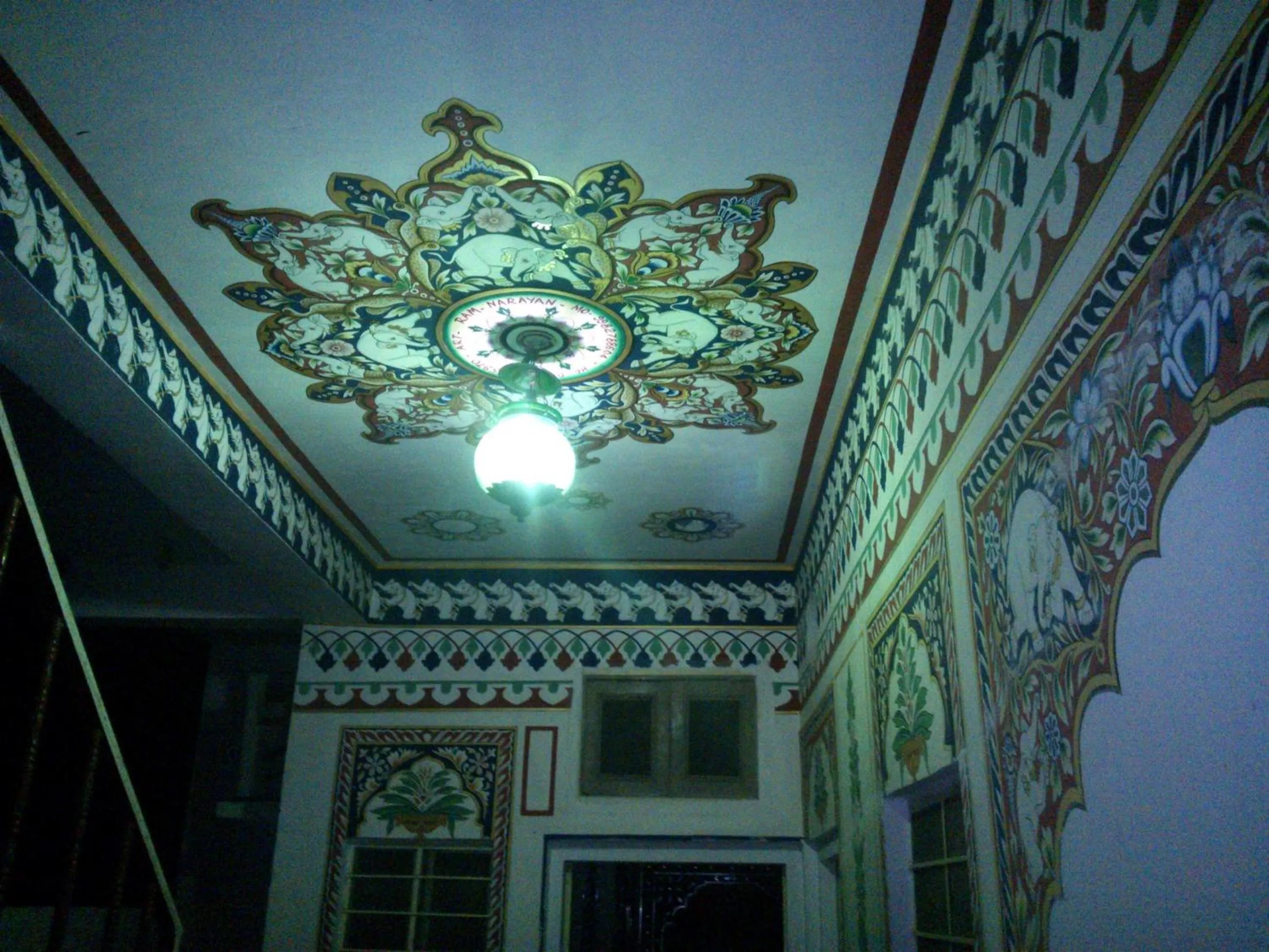 Decorative detail in Hotel Shekhawati, A boutique stay