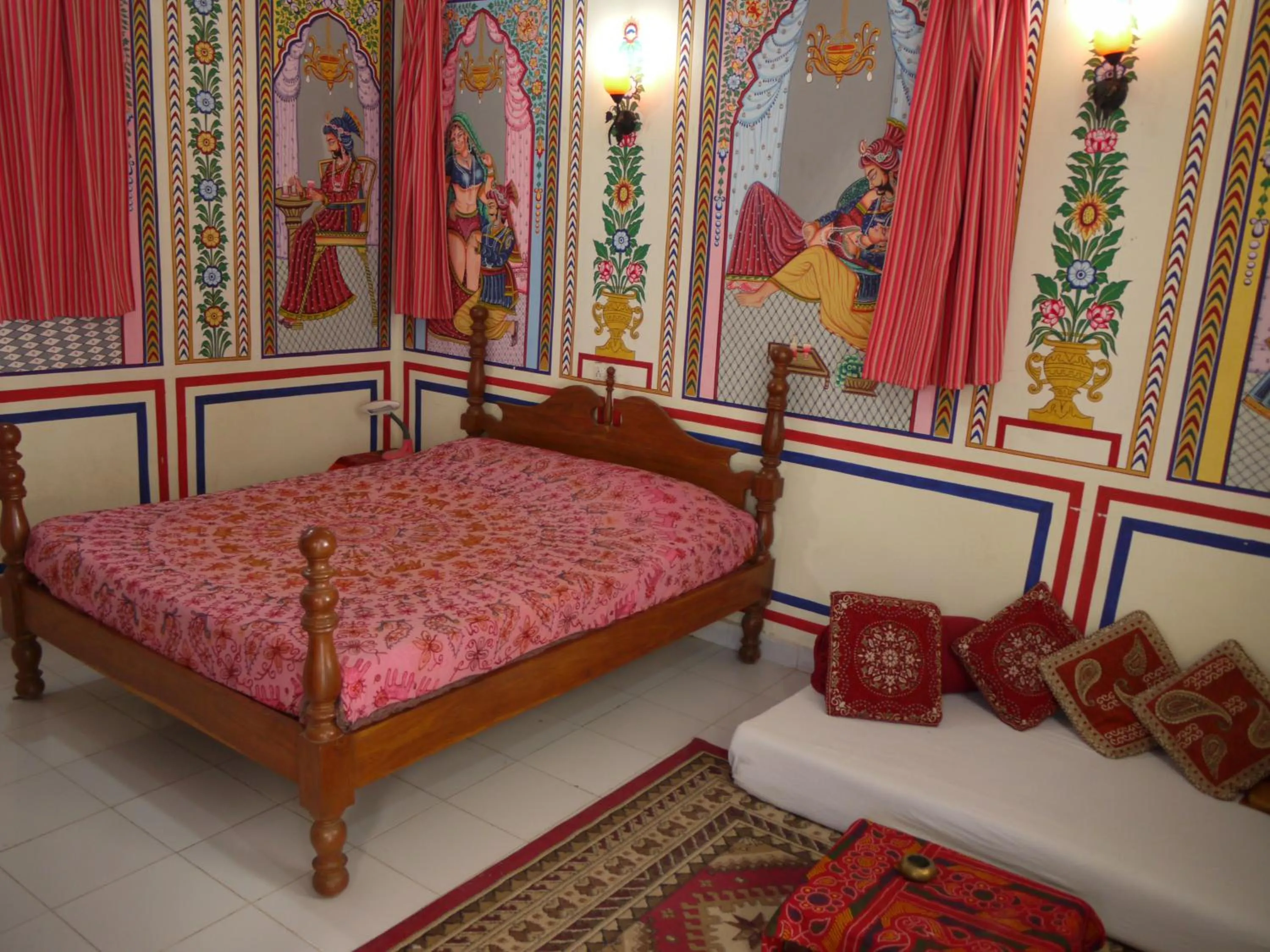 Bedroom, Bed in Hotel Shekhawati, A boutique stay