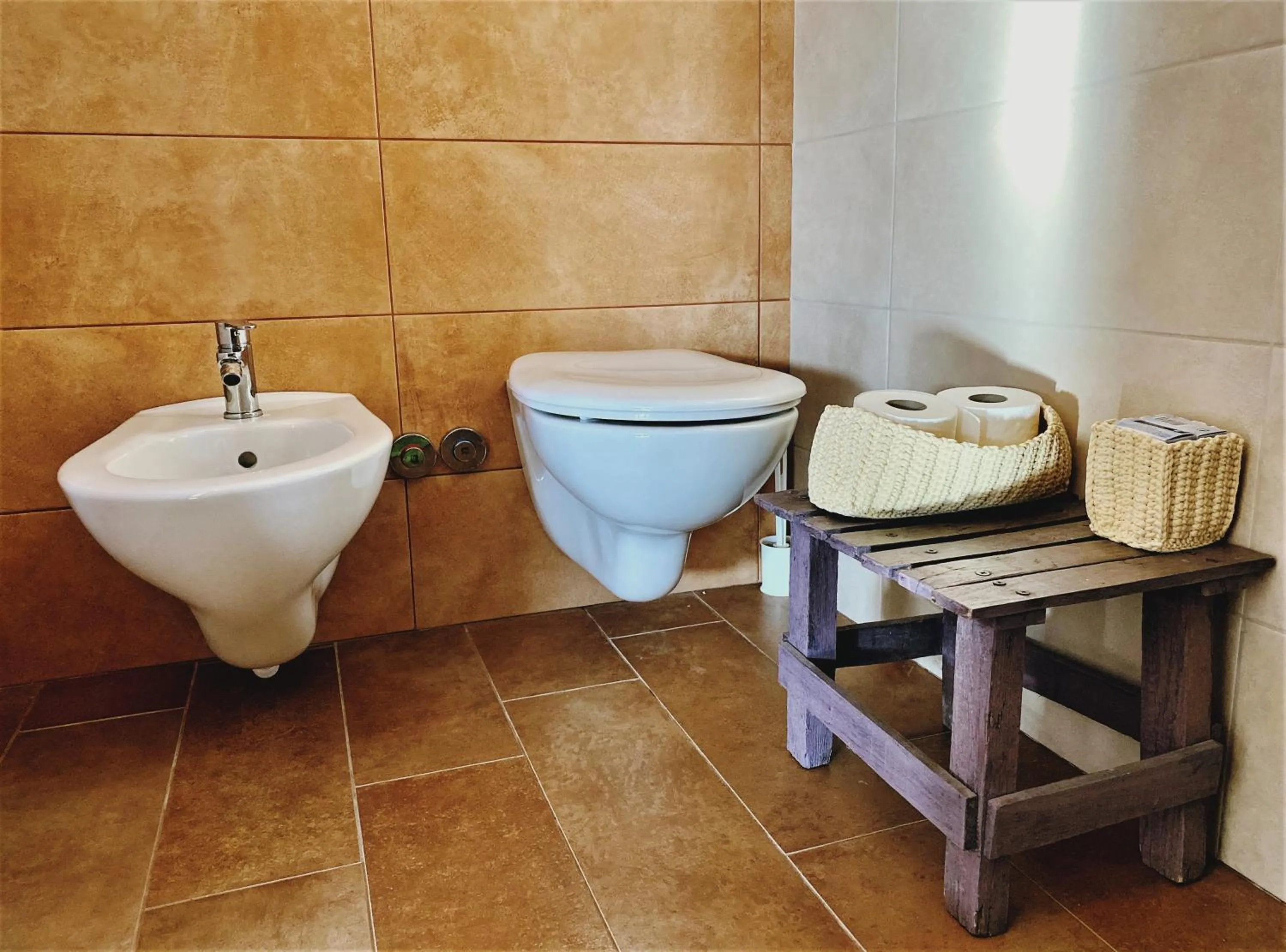 Bathroom in B&B Agorà